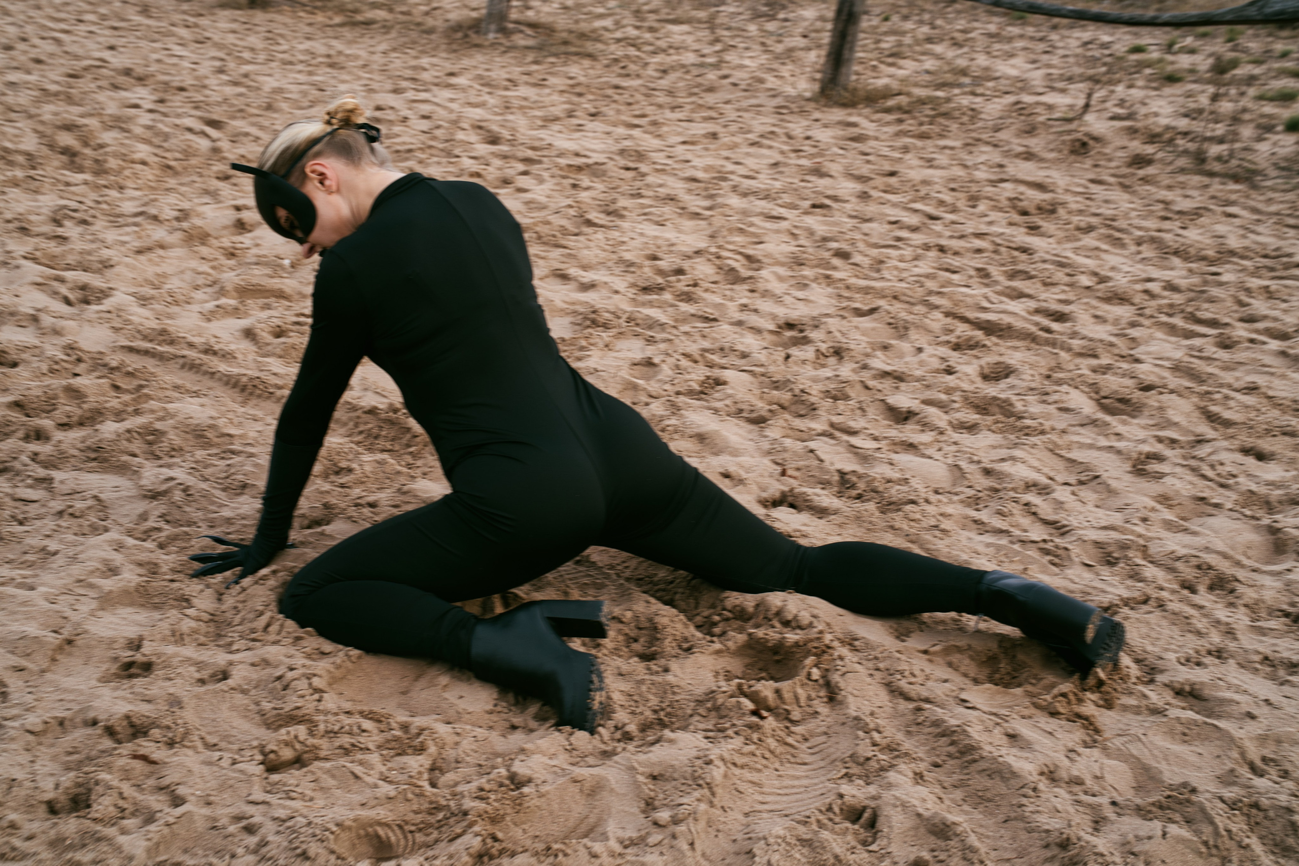 Фотосесія Жінка-кішка. Фотограф Анастасія Залужна | Манхайм