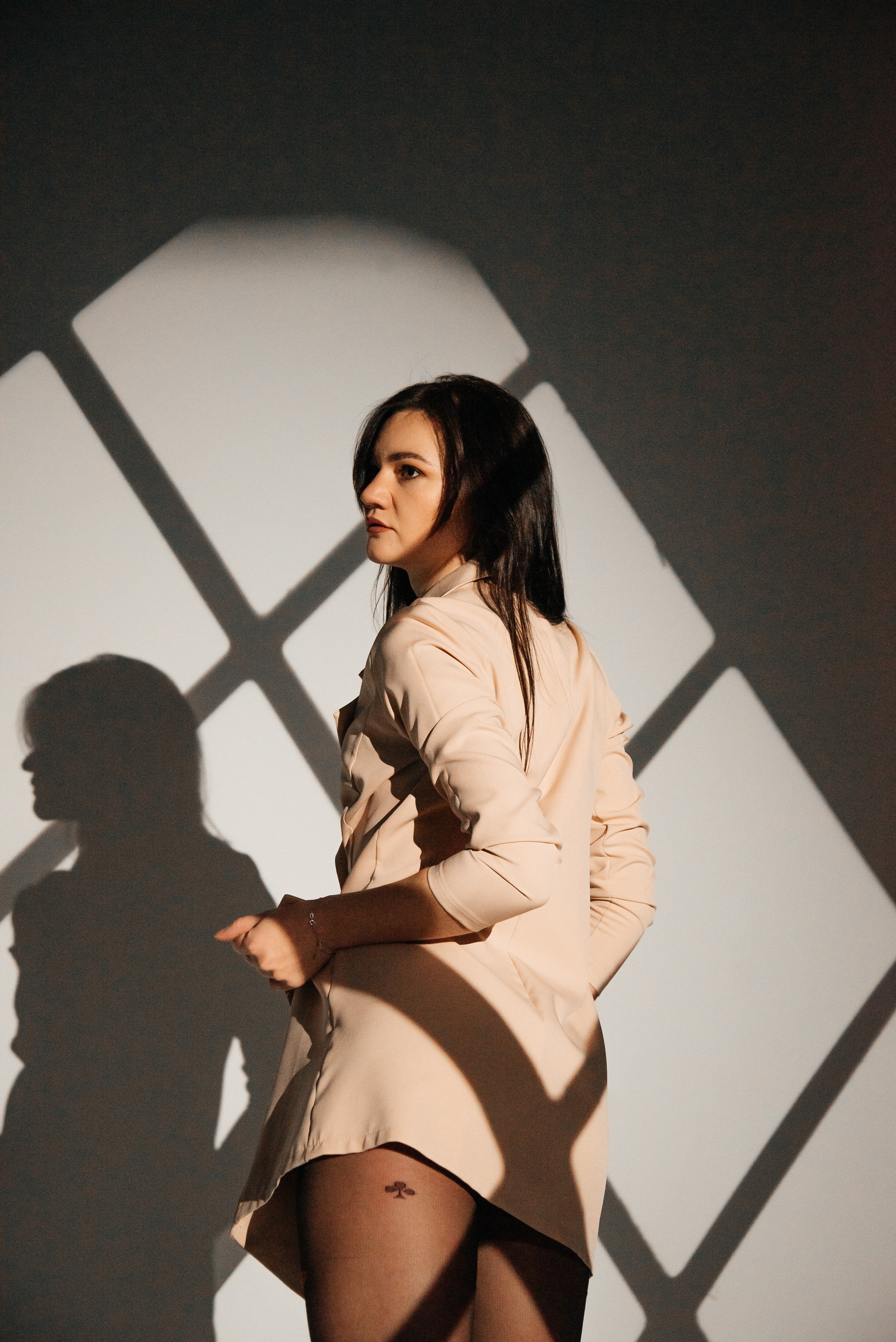 Фотосесія з масками гобо. Фотограф Анастасія Залужна | Манхайм