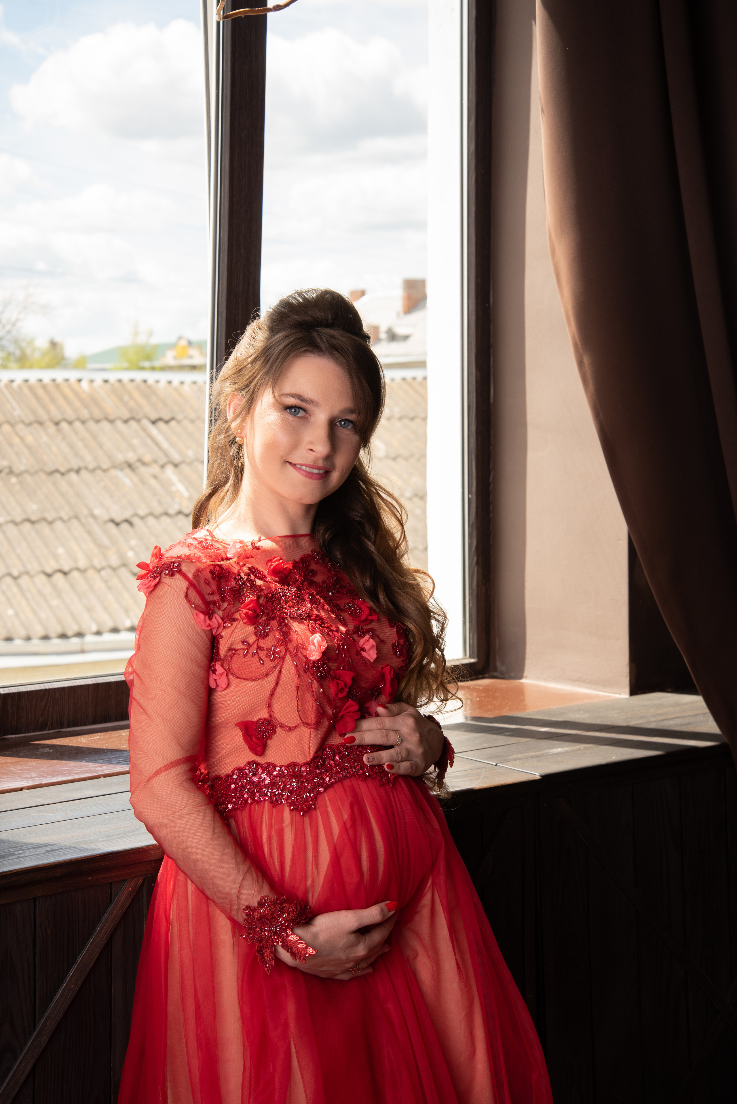 Фотосесія вагітності. На фото Даша. Фотограф Анастасія Залужна | Манхайм