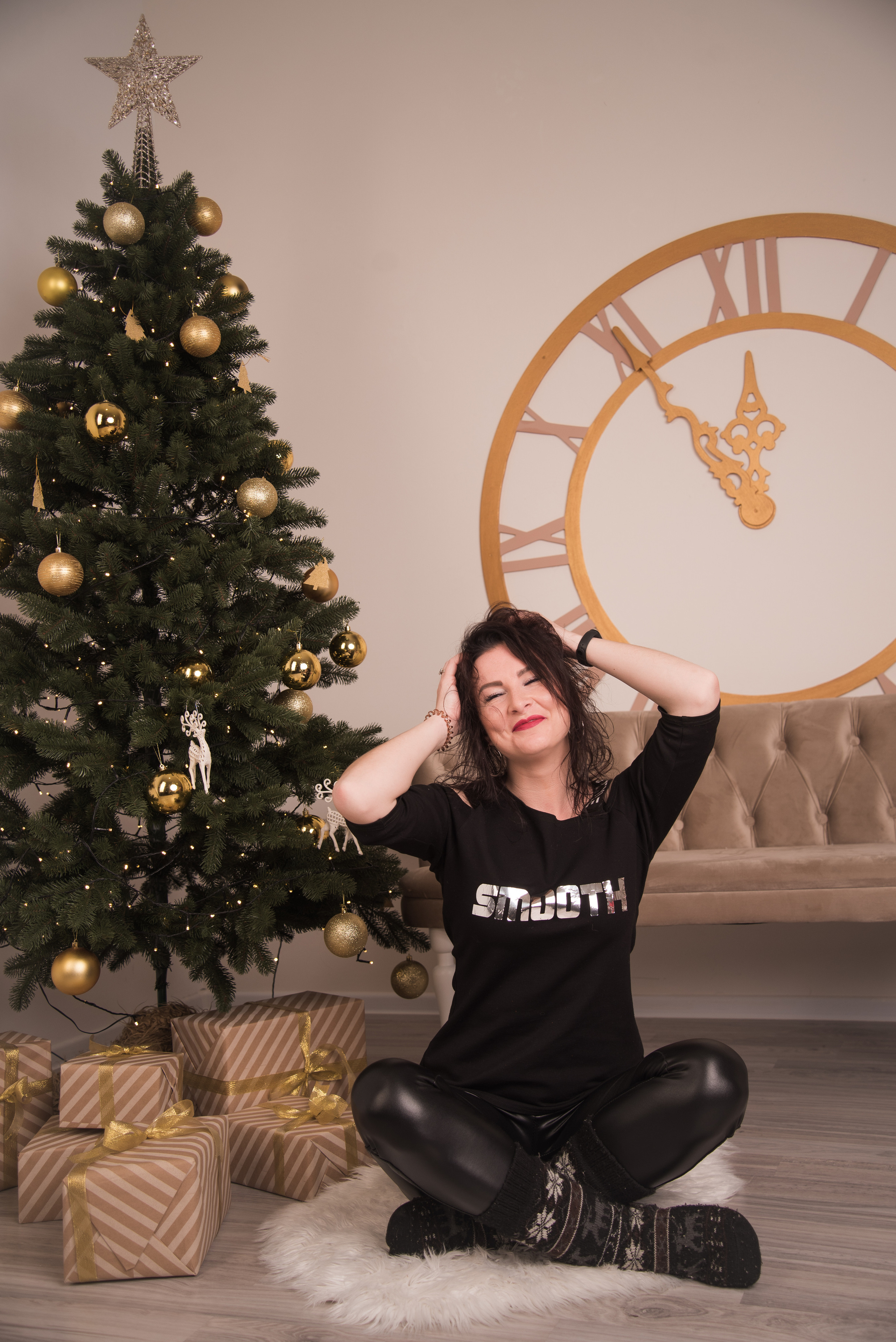 Новорічна фотосесія для жіночого клубу SmoothStyle Житомир. Anastasiia Zaluzhna Fotografin | Mannheim
