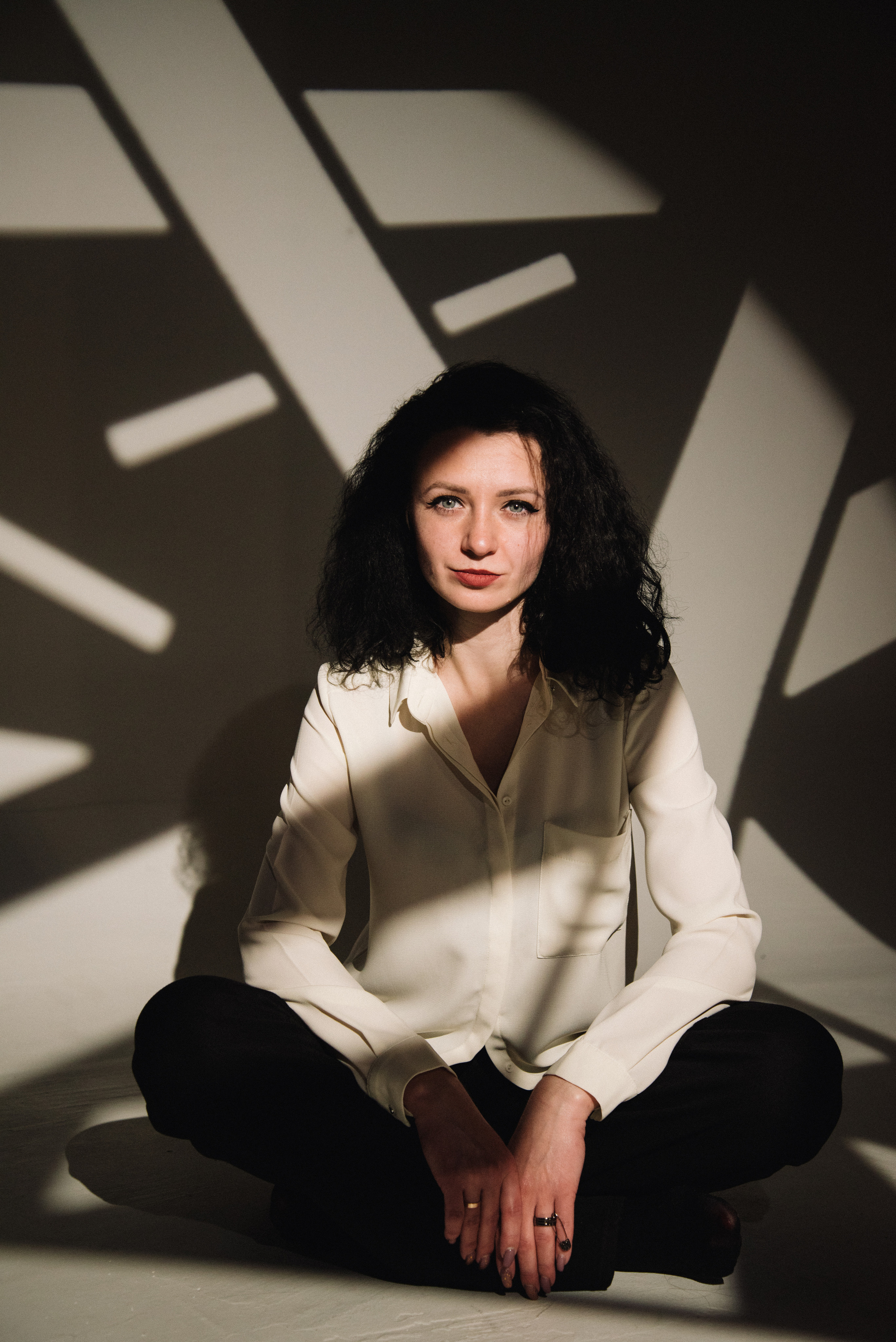 Фотосесія з масками гобо. Фотограф Анастасія Залужна | Манхайм