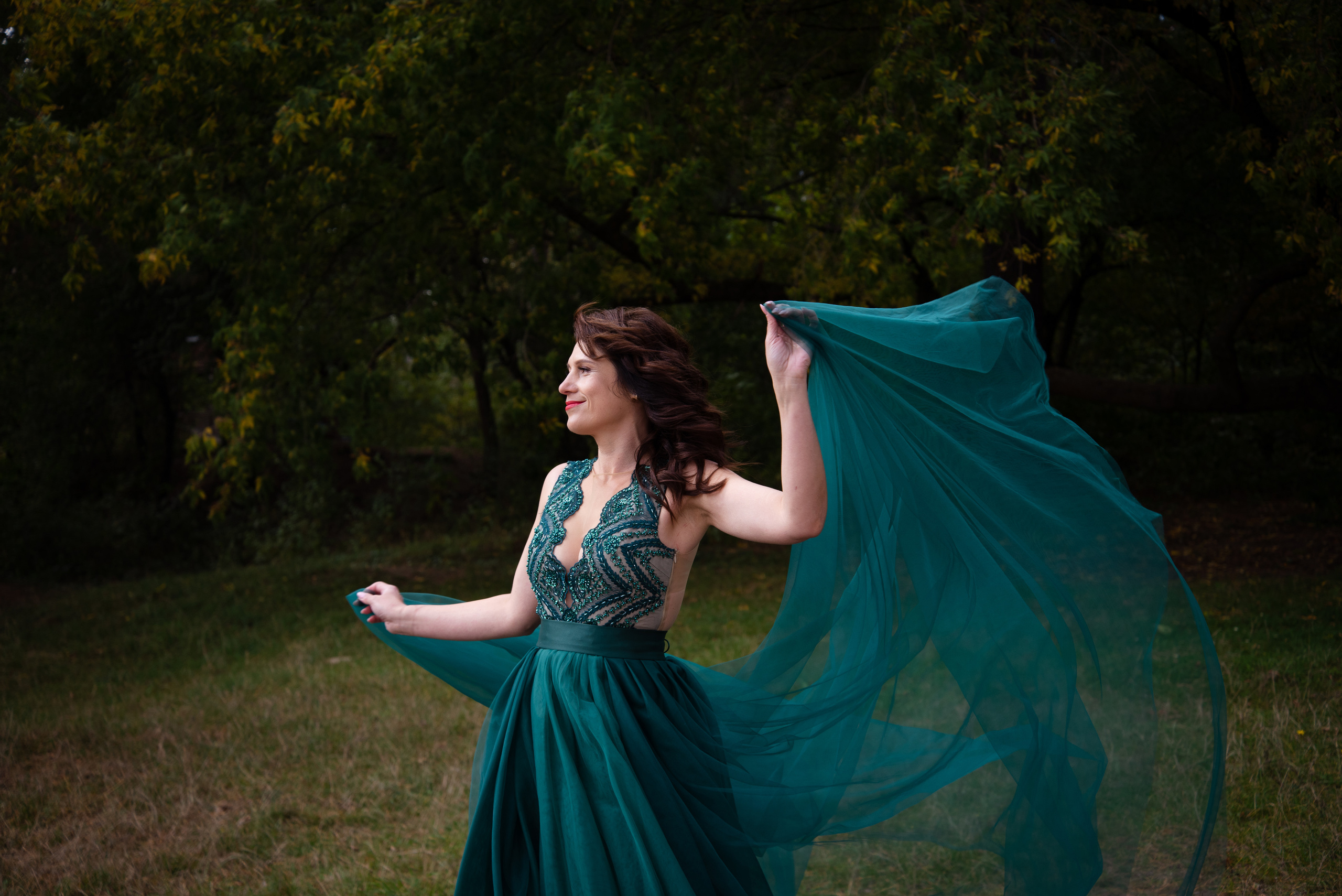 Осіння фотосесія у гідропарку. Фотограф Анастасія Залужна | Манхайм