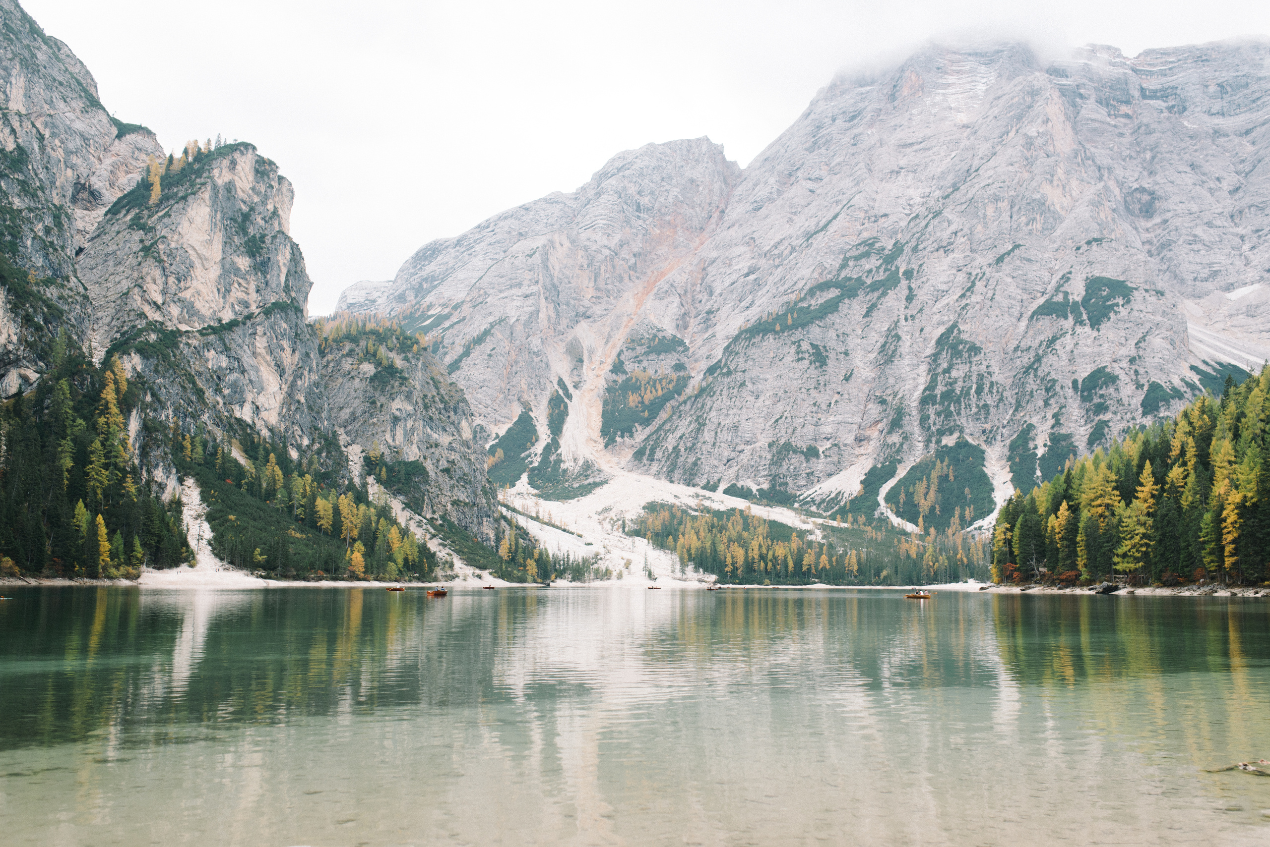 Lago di Braies Ninel & Stas. FOTOGRAF Ryzhykova Valentyna Kraków Polska