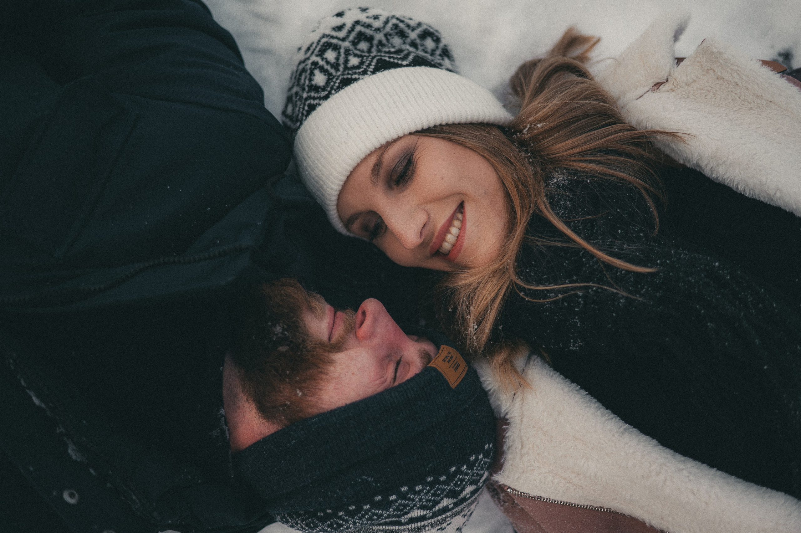 Kasia & Czarek - Sesja zimowa w Wołominie. Naturalnie pięknie - Klaudia Rowicka