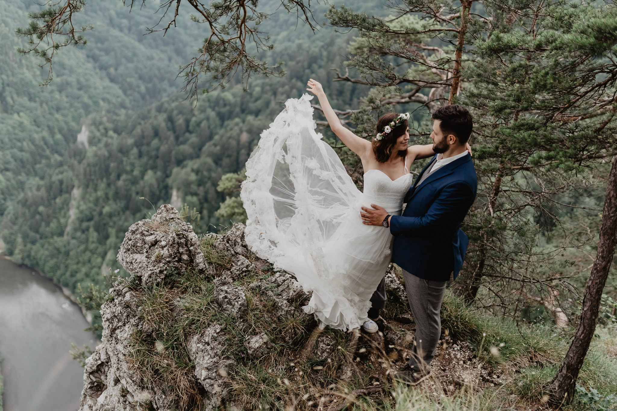 Sylwia & Tomek - Plener Ślubny w Pieninach. Naturalnie pięknie - Klaudia Rowicka
