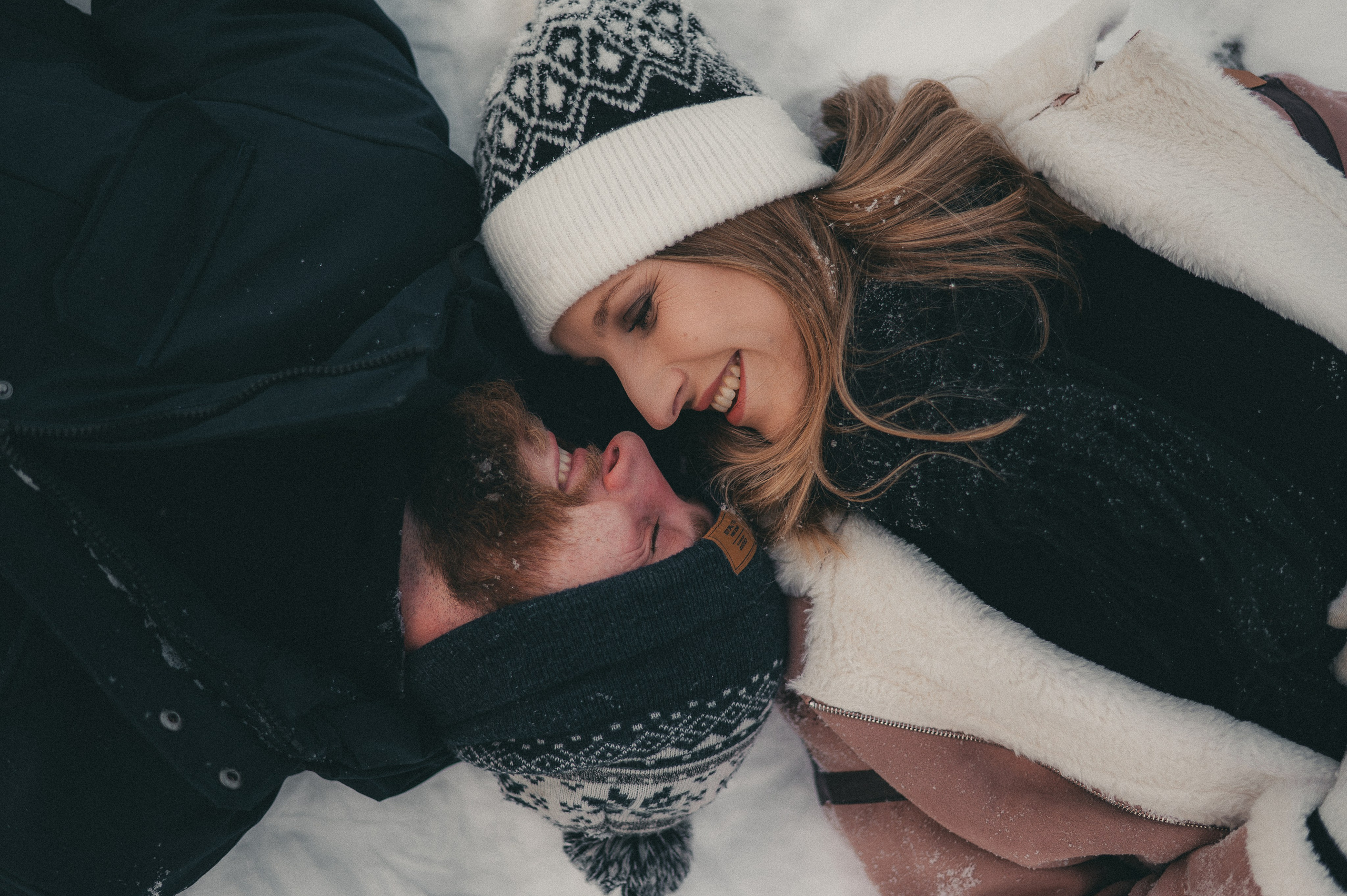 Kasia & Czarek - Sesja zimowa w Wołominie. Naturalnie pięknie - Klaudia Rowicka