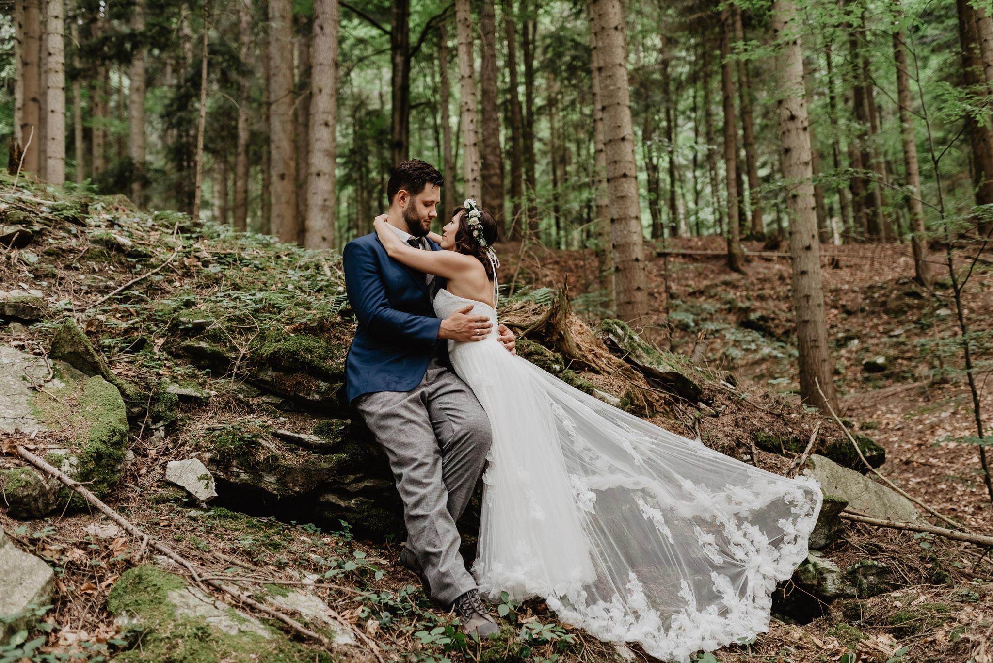 Sylwia & Tomek - Plener Ślubny w Pieninach. Naturalnie pięknie - Klaudia Rowicka