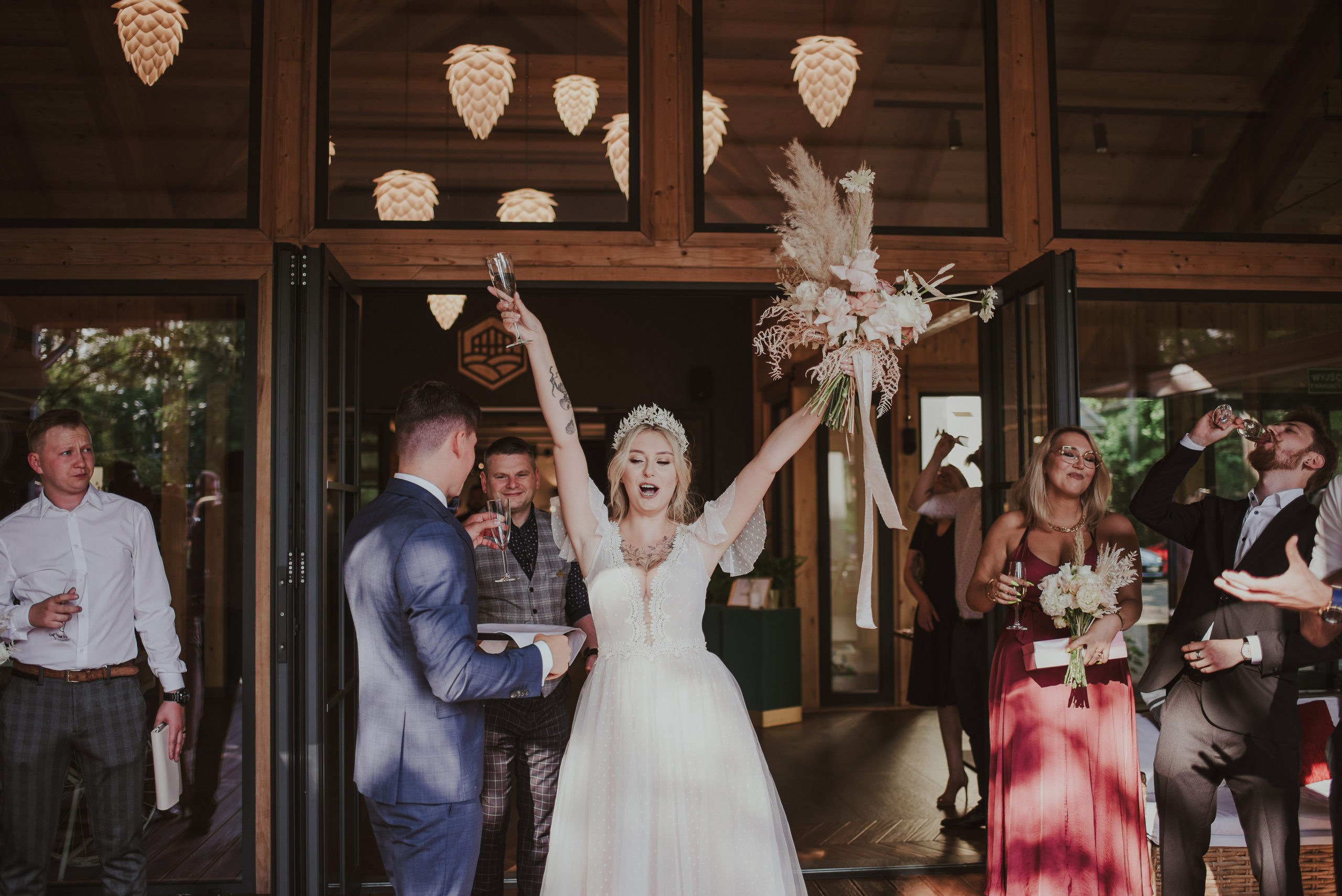 Ślub Aleksandry & Daniela - Szklarnia Grodzisk. Naturalnie pięknie - Klaudia Rowicka