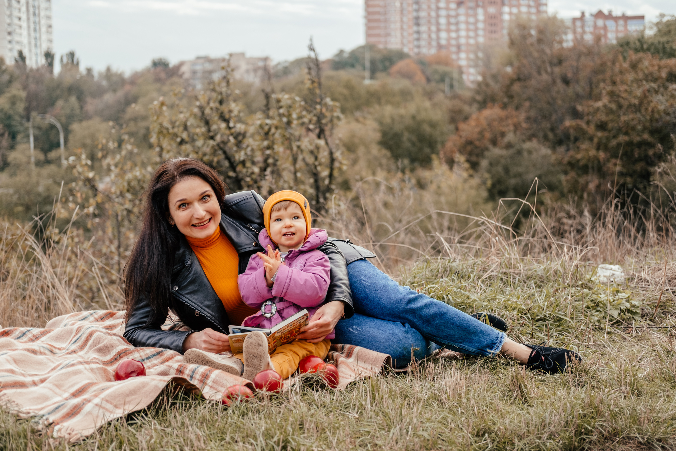 О поцелуях и шуршащих листьях. Сімейний і портретний фотограф у Києві Проценко Алла