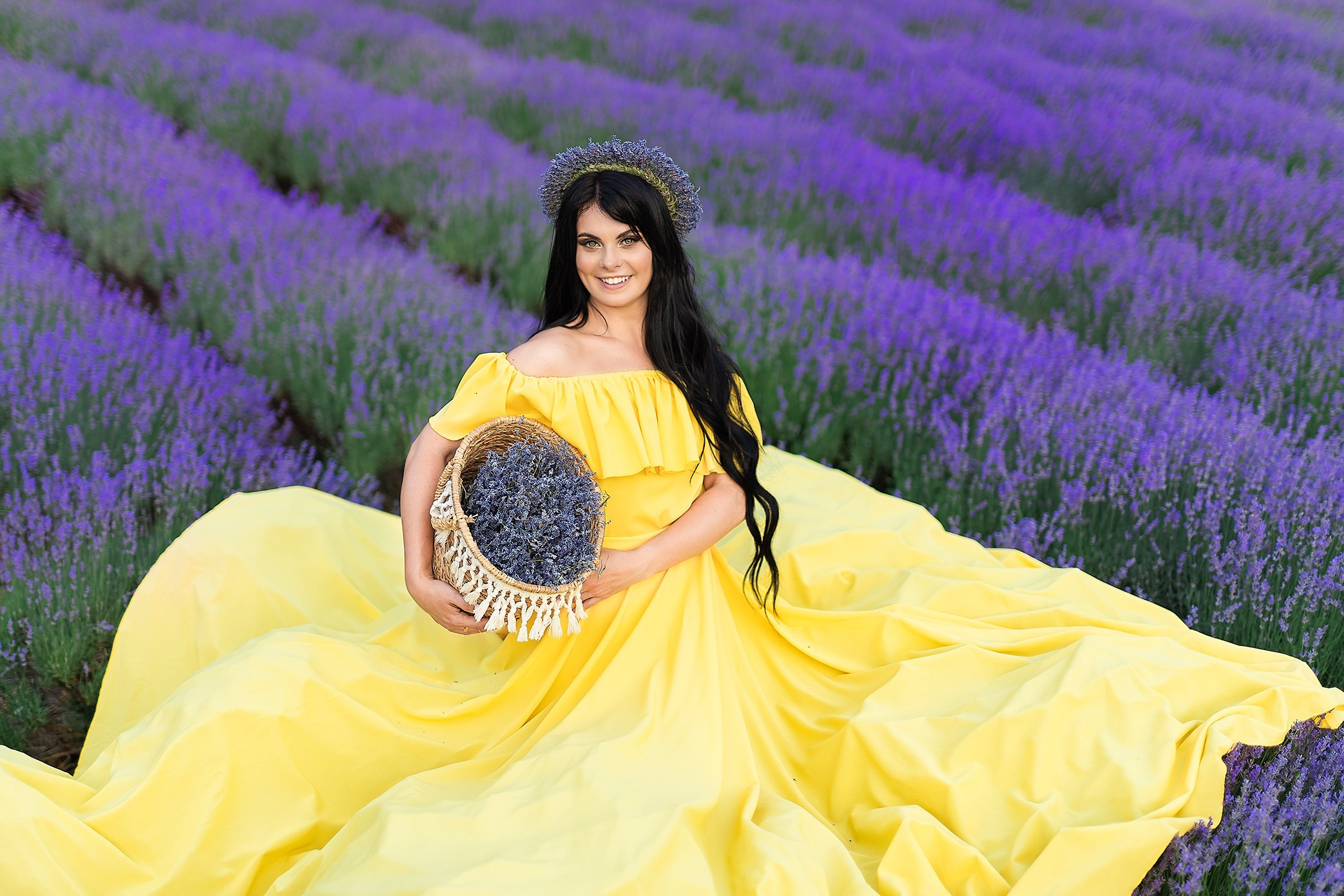 Найкращі лавандові фотосесії в Києві. Фотограф Київ Кислюк Олена