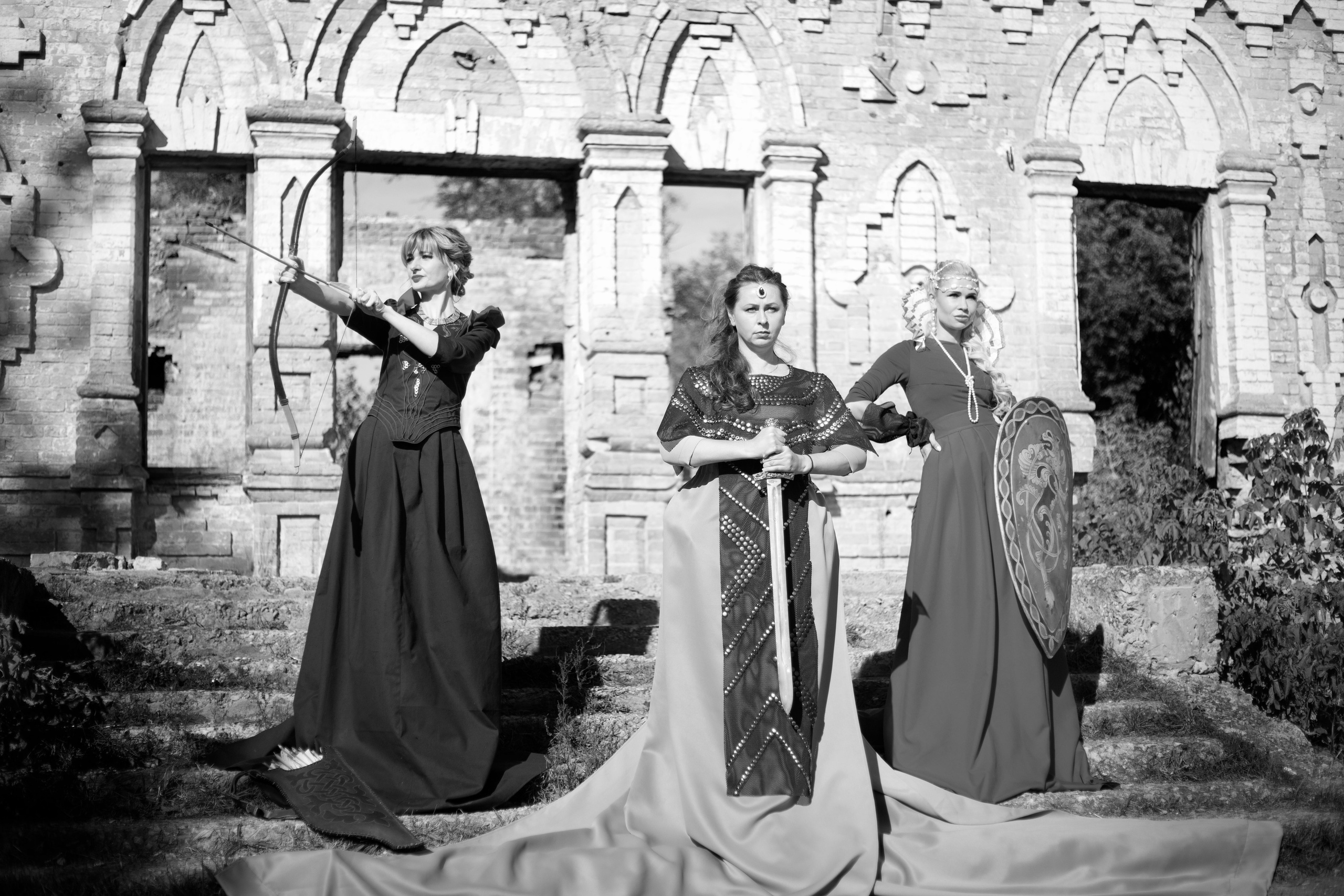 Фотопленер на развалинах усадьбы рода Остен-Сакен. Сімейний та дитячий фотограф Київ, Ірпінь, Буча — Галина Пивоварова