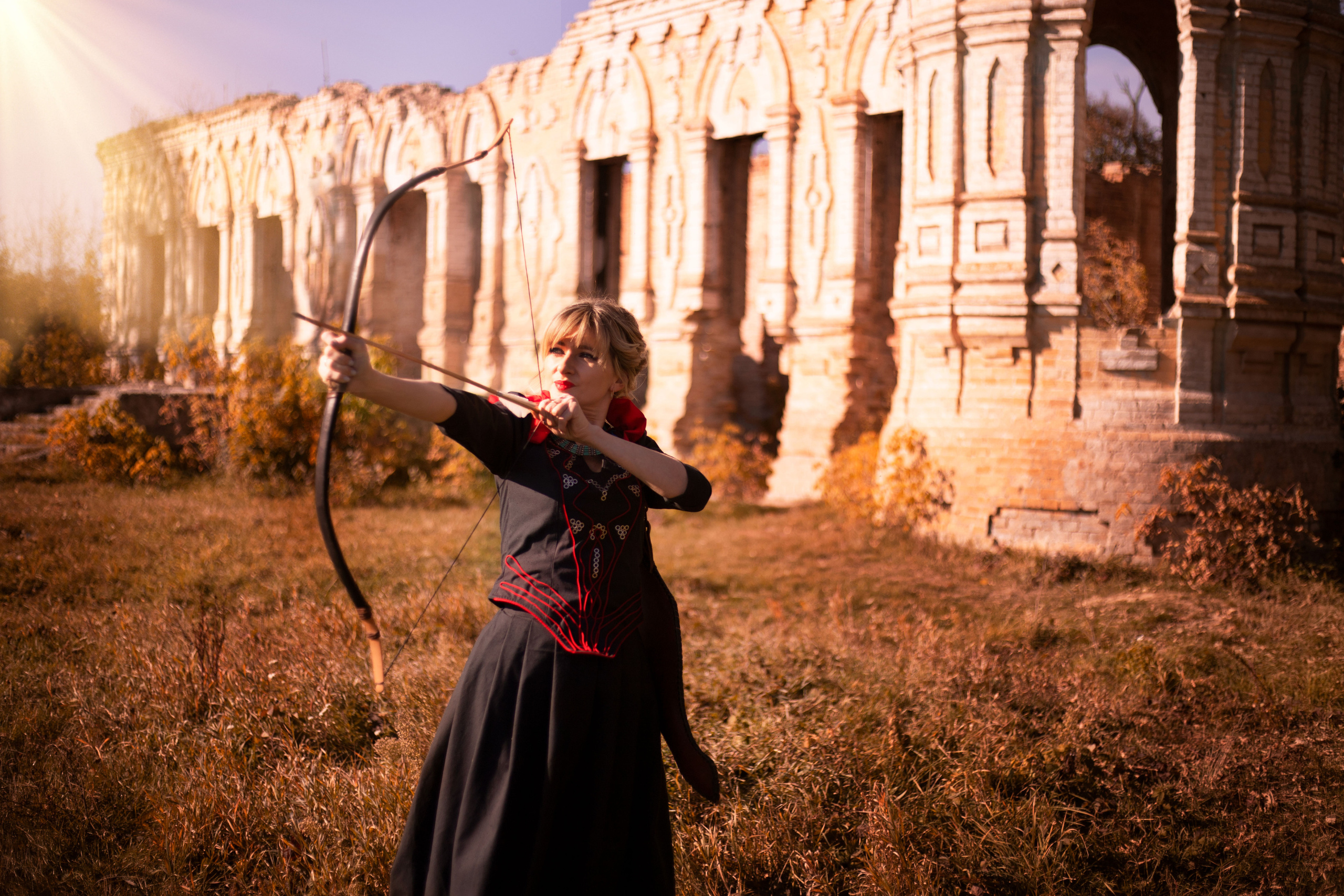 Фотопленер на развалинах усадьбы рода Остен-Сакен. Сімейний та дитячий фотограф Київ, Ірпінь, Буча — Галина Пивоварова