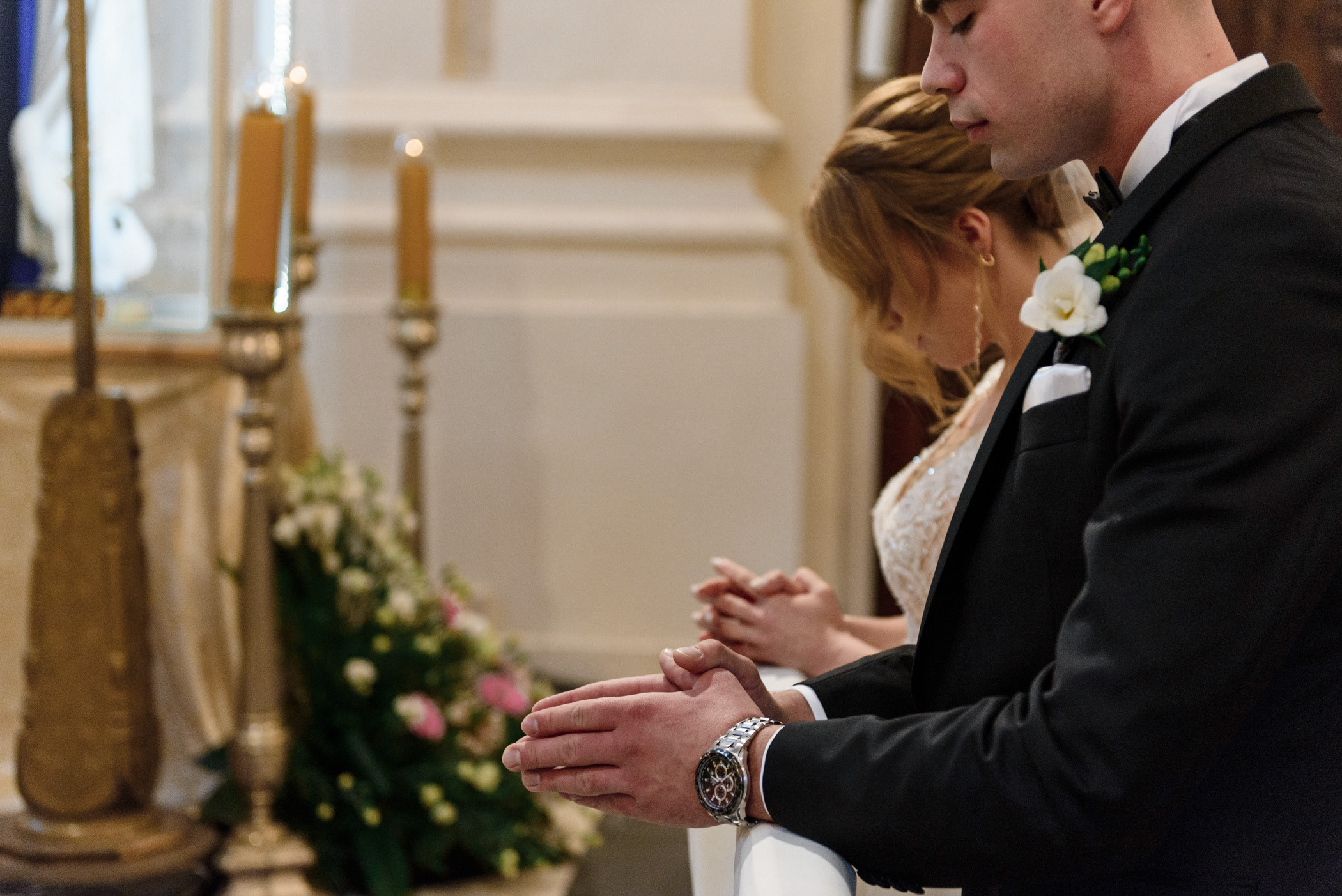 Kameralny ślub w gronie najbliższych. NK Picture - Fotograf Lublin, Warszawa