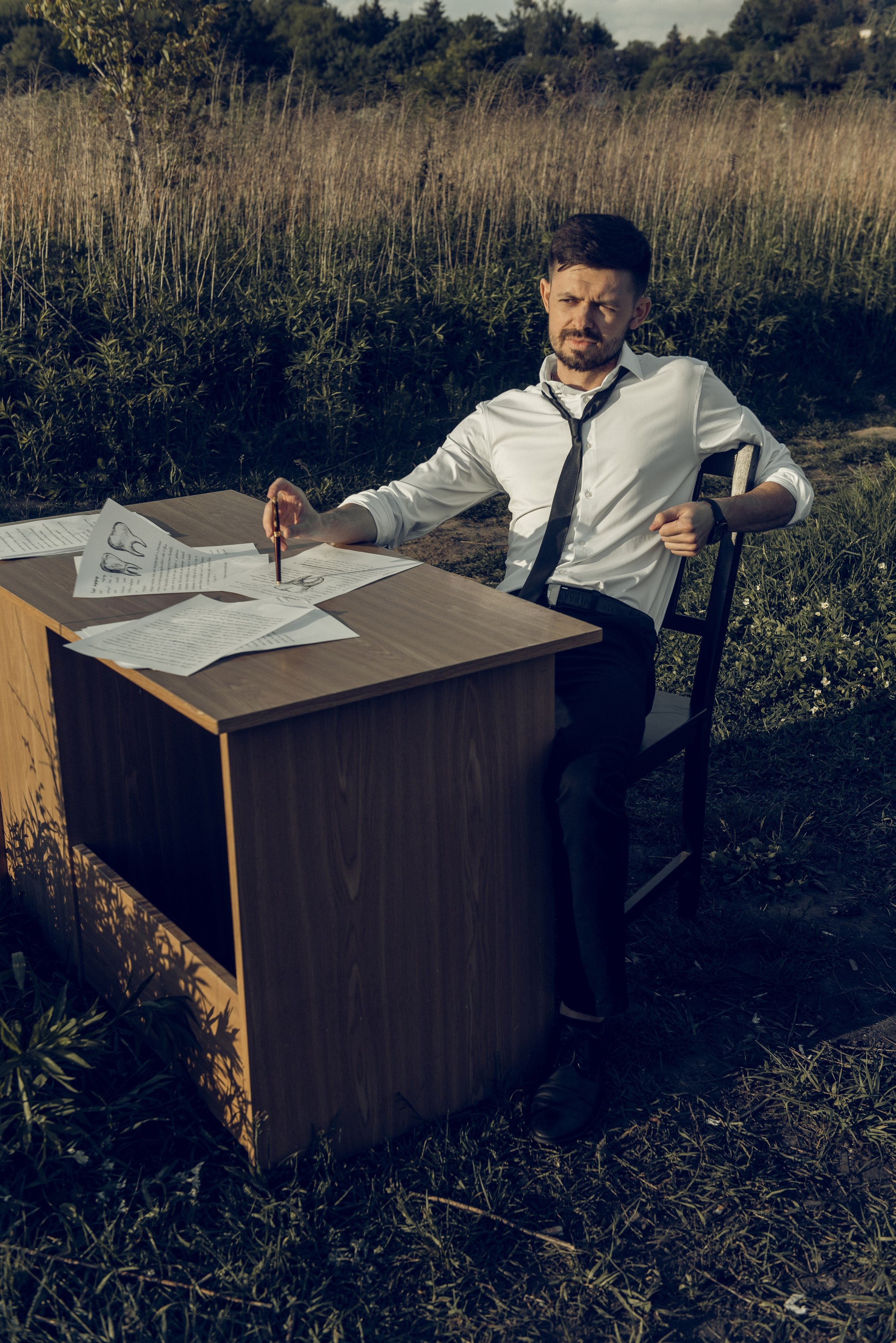 Dmytro. Kreatywna sesja dla technika dentystycznego. NK Picture - Fotograf Lublin, Warszawa