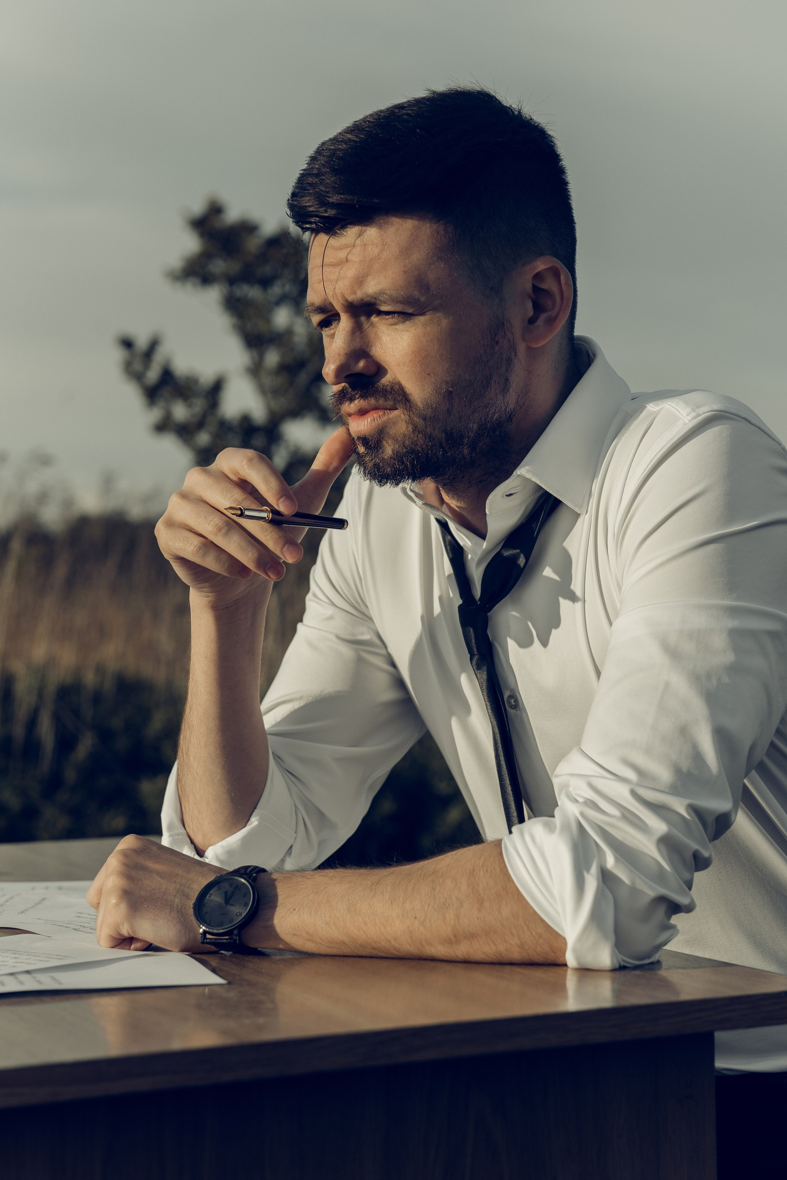 Dmytro. Kreatywna sesja dla technika dentystycznego. NK Picture - Fotograf Lublin, Warszawa