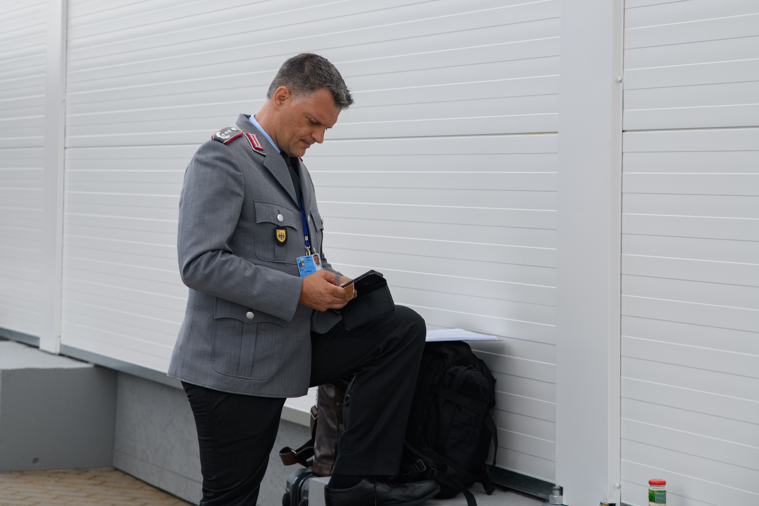 NATO viršūnių susitikimo užkulisiai Vilniuje. Fotografas — Aleksandras Savickis