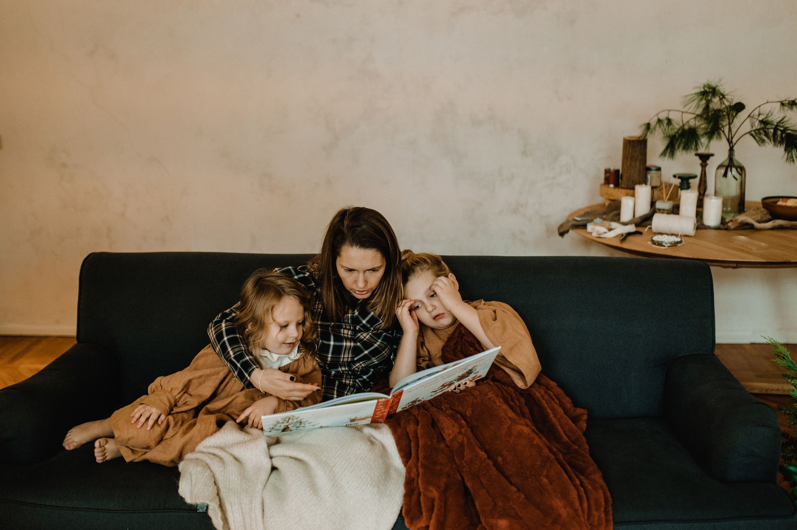 Christmas story. Nyfødt, Familie, Bryllupsfotograf Copenhagen Anastasiia Sevriukova