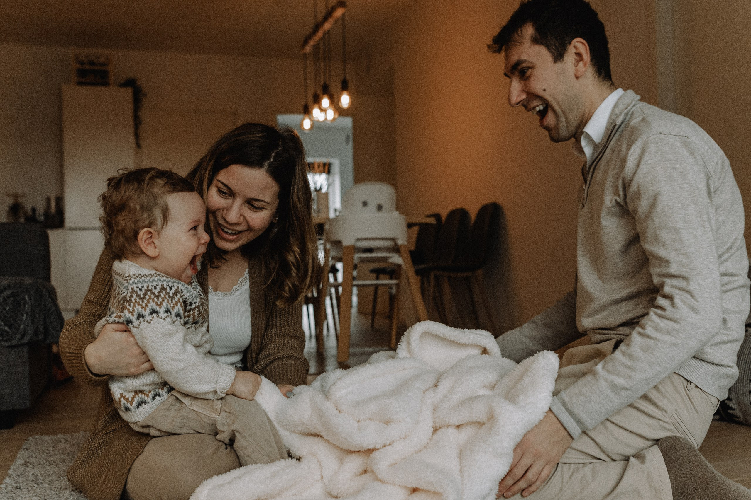 In-home winter story. Newborn, Family, Wedding photographer Copenhagen Anastasiia Sevriukova