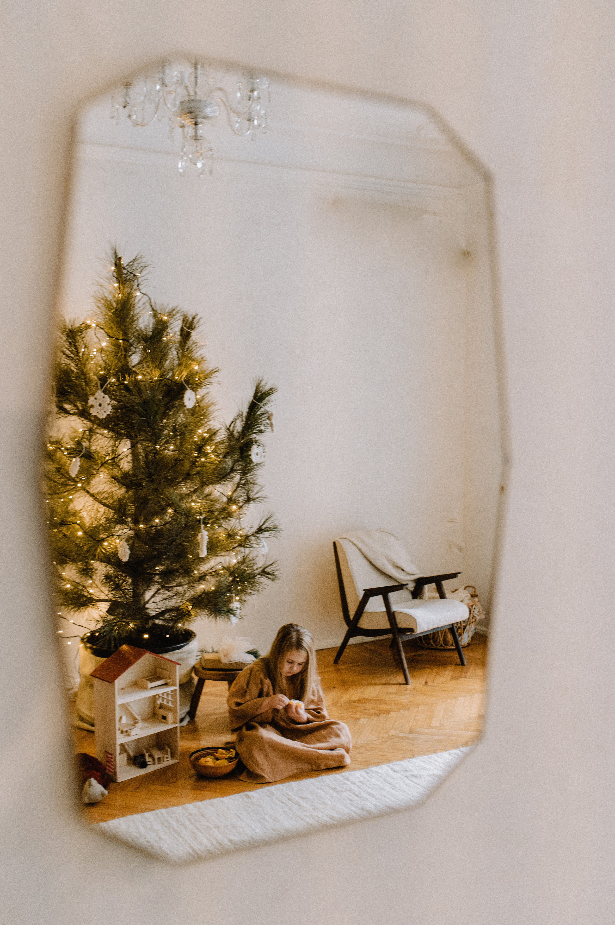 Christmas story. Nyfødt, Familie, Bryllupsfotograf Copenhagen Anastasiia Sevriukova