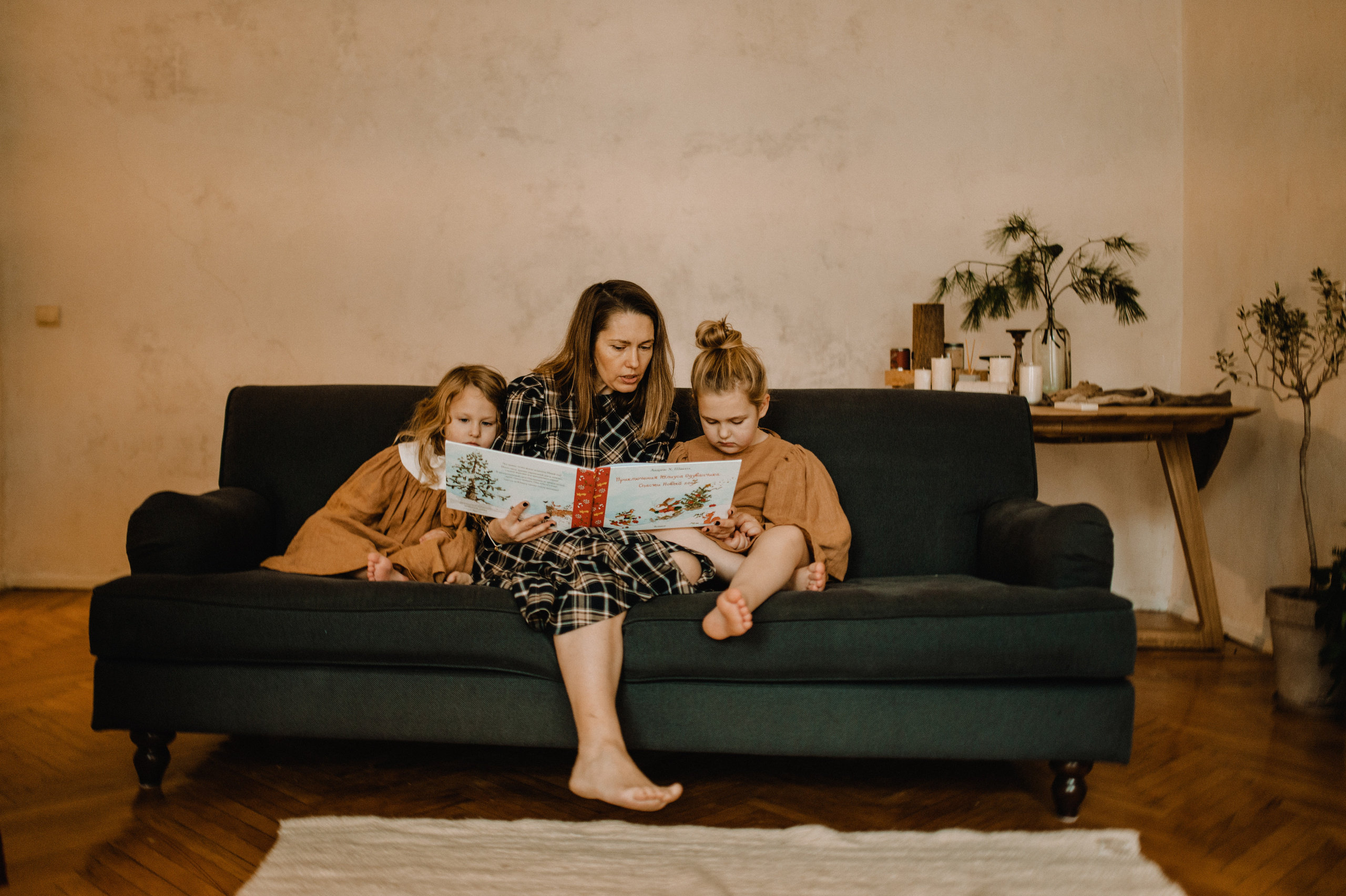 Christmas story. Nyfødt, Familie, Bryllupsfotograf Copenhagen Anastasiia Sevriukova