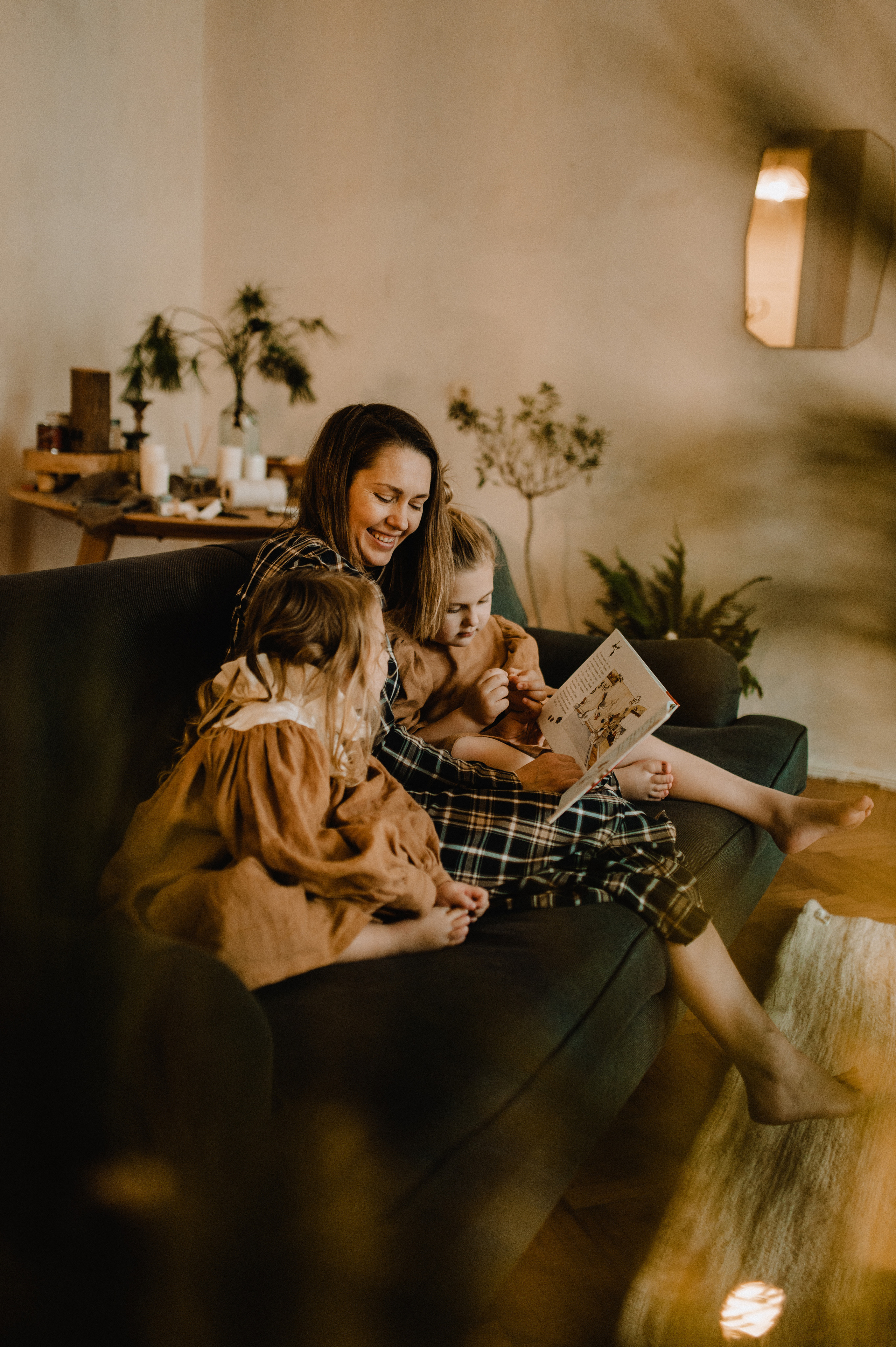 Christmas story. Nyfødt, Familie, Bryllupsfotograf Copenhagen Anastasiia Sevriukova