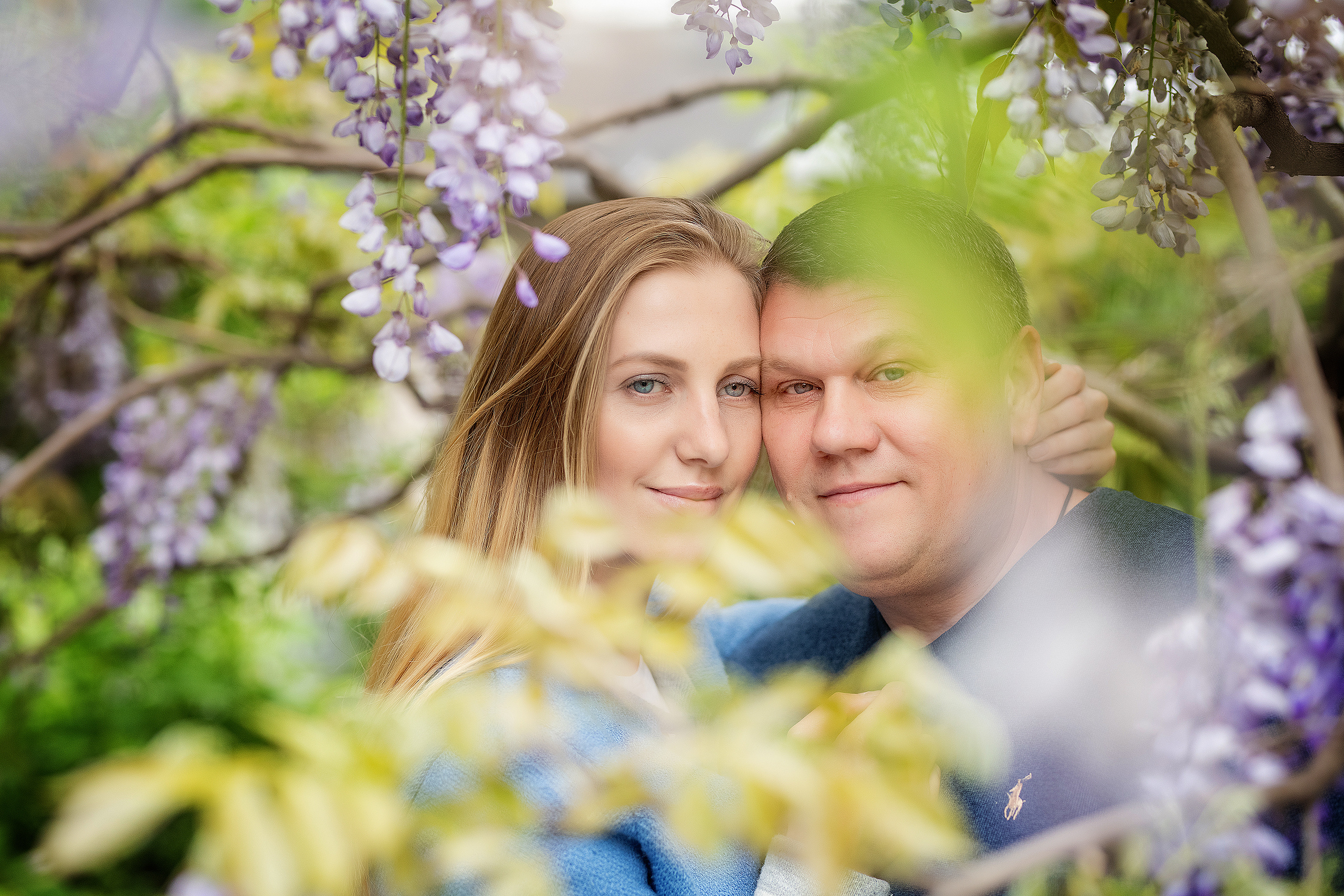 Фотосессия в глицинии. Фотограф в Запоріжжі та Європі