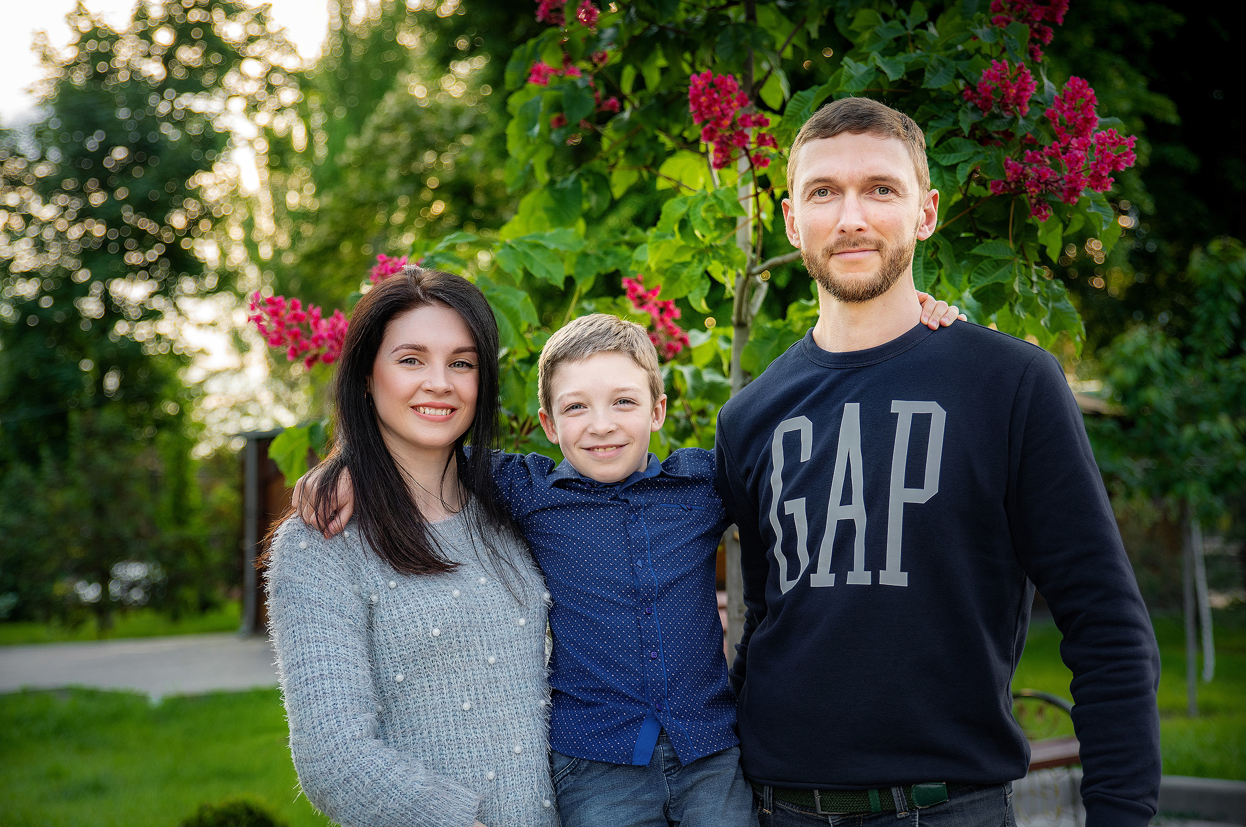 Фотосессия семьи Тихоненко. Фотограф в Запоріжжі та Європі