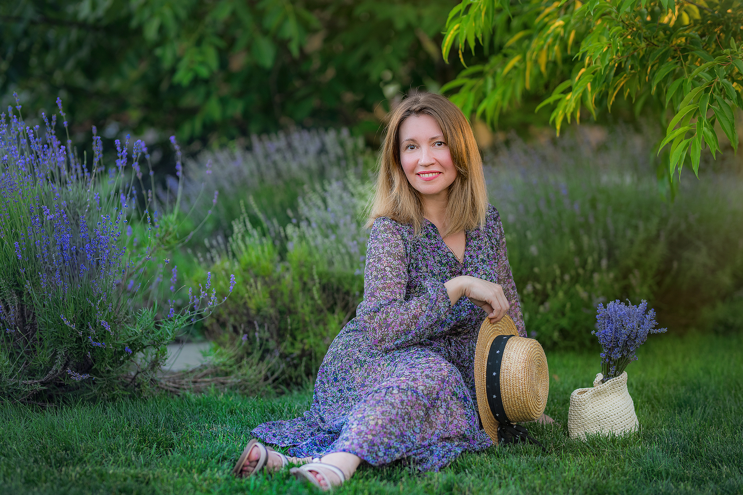 Фотосессия в лаванде Запорожье. Фотограф в Запоріжжі та Європі