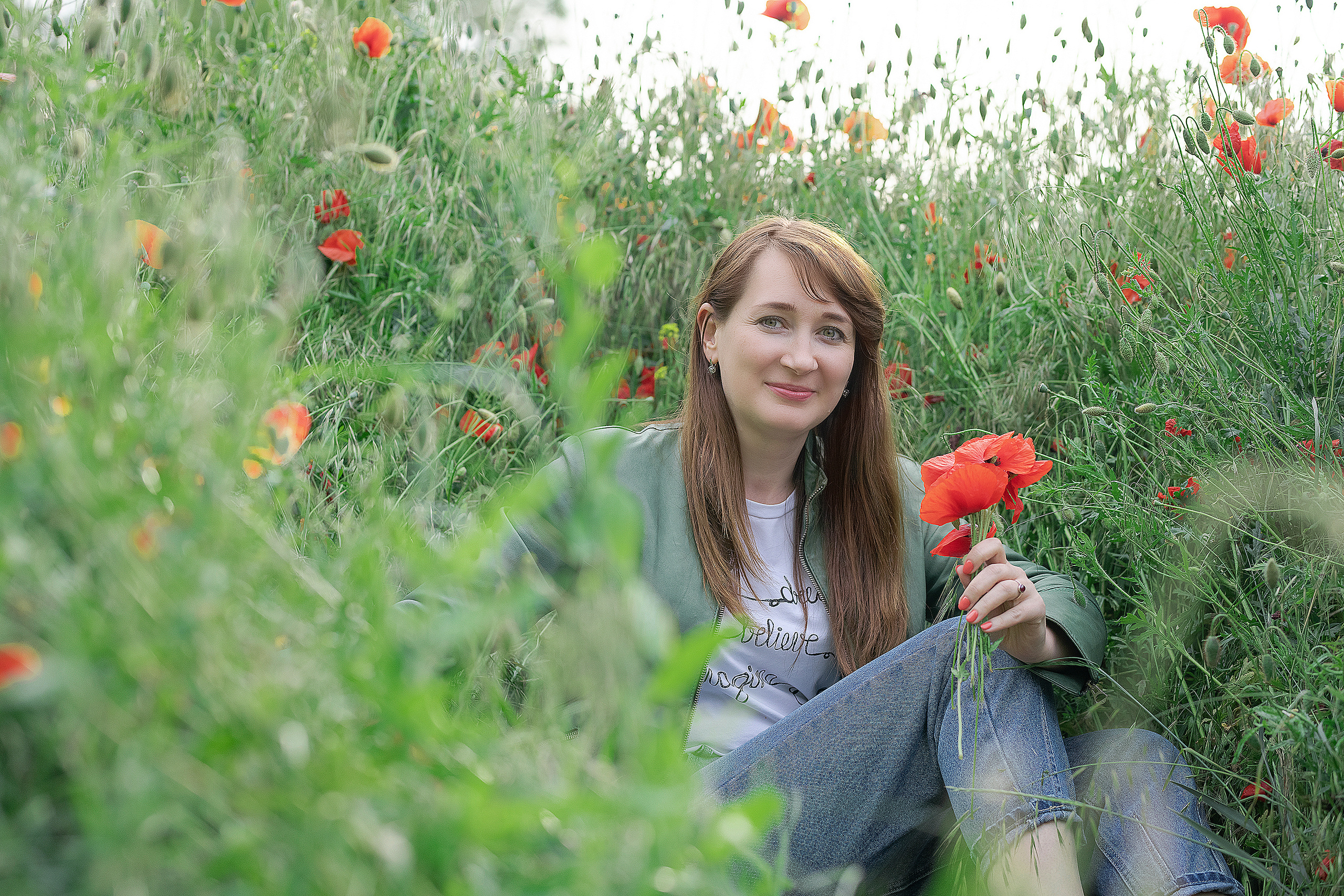 Фотосессия в маках. Фотограф в Запоріжжі та Європі