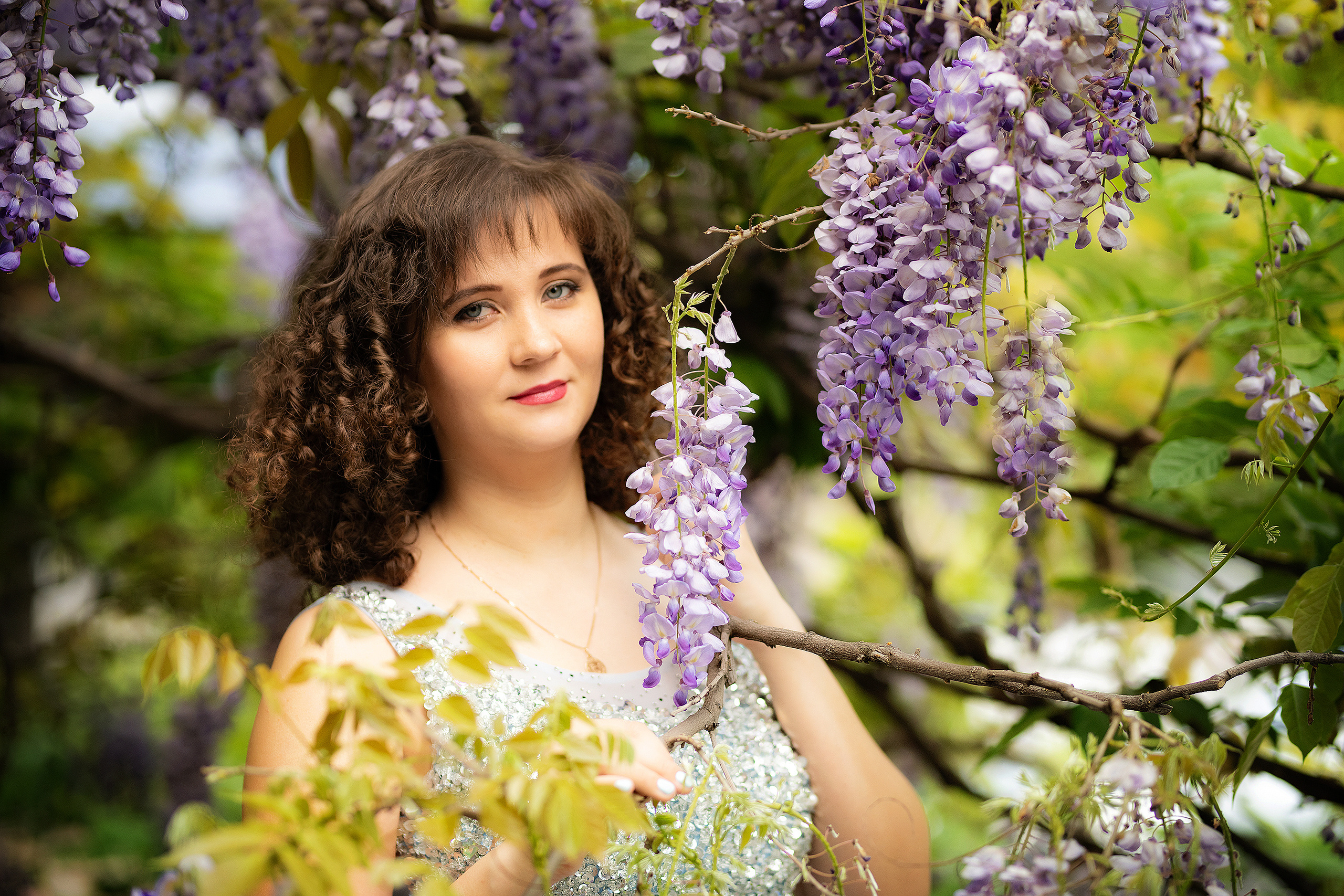 Фотосессия в глицинии. Фотограф в Запоріжжі та Європі