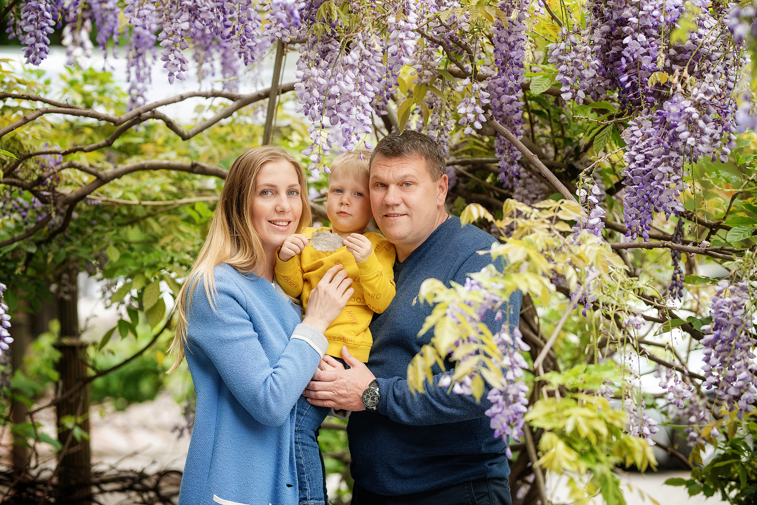 Фотосессия в глицинии. Фотограф в Запоріжжі та Європі