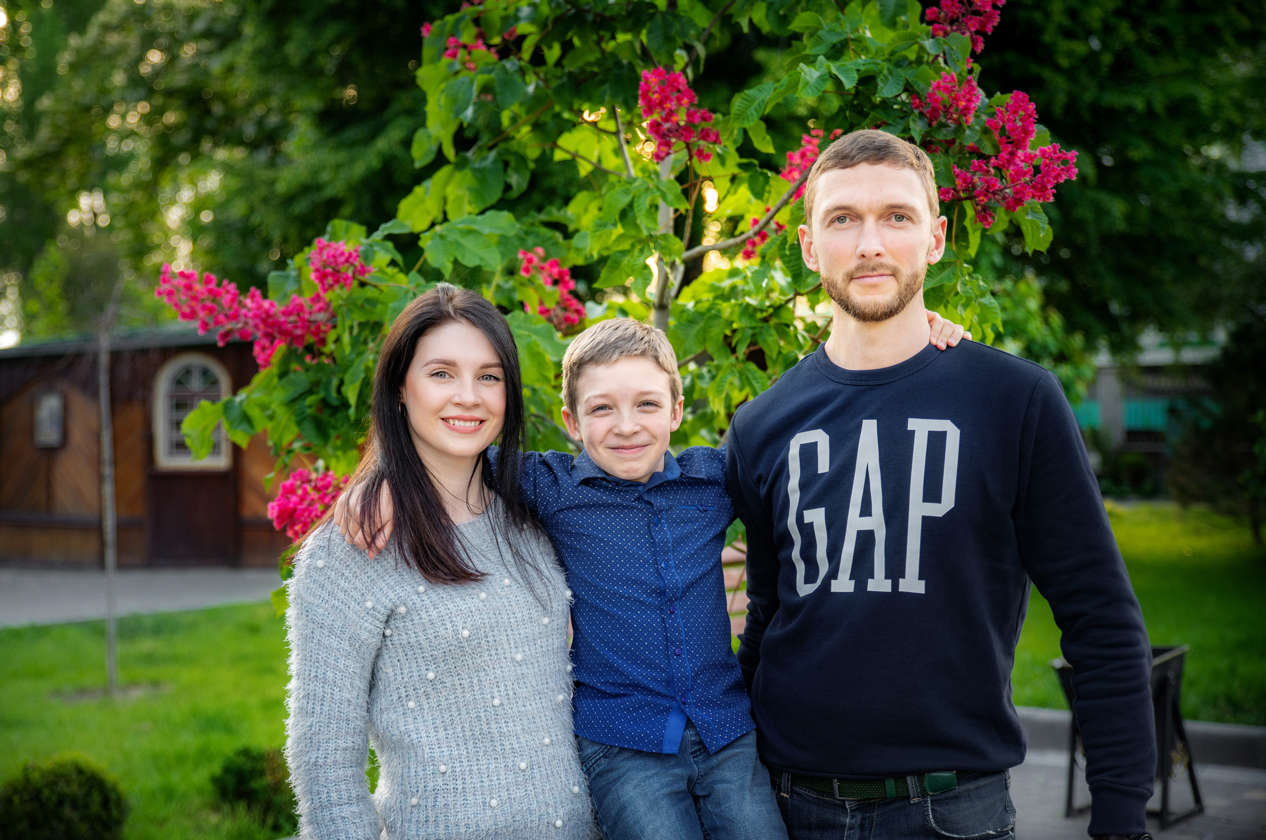 Фотосессия семьи Тихоненко. Фотограф в Запоріжжі та Європі