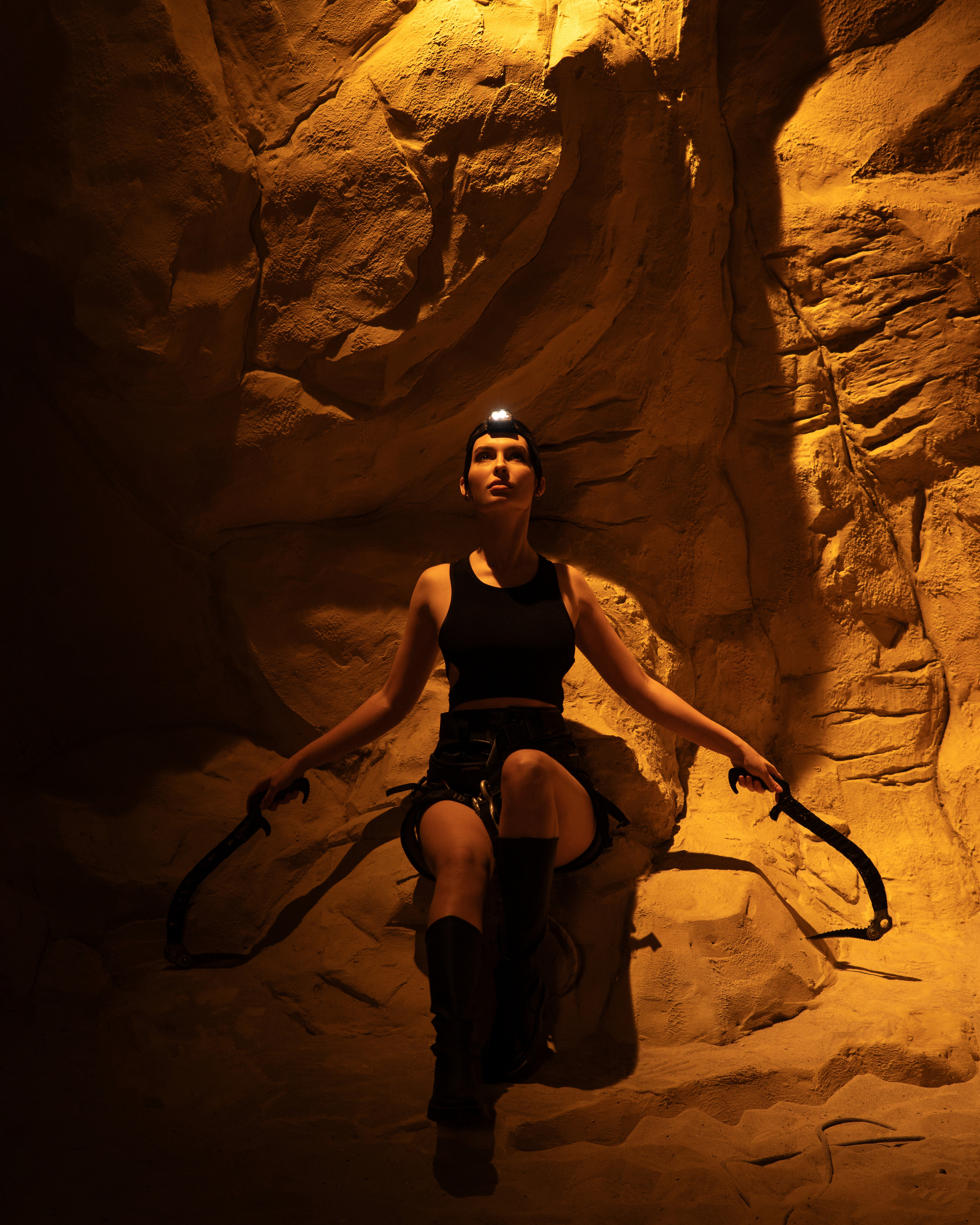 Тематическая фотосессия в стиле Лары Крофт. Весільний і портретний фотограф в Києві Євген Ковачов