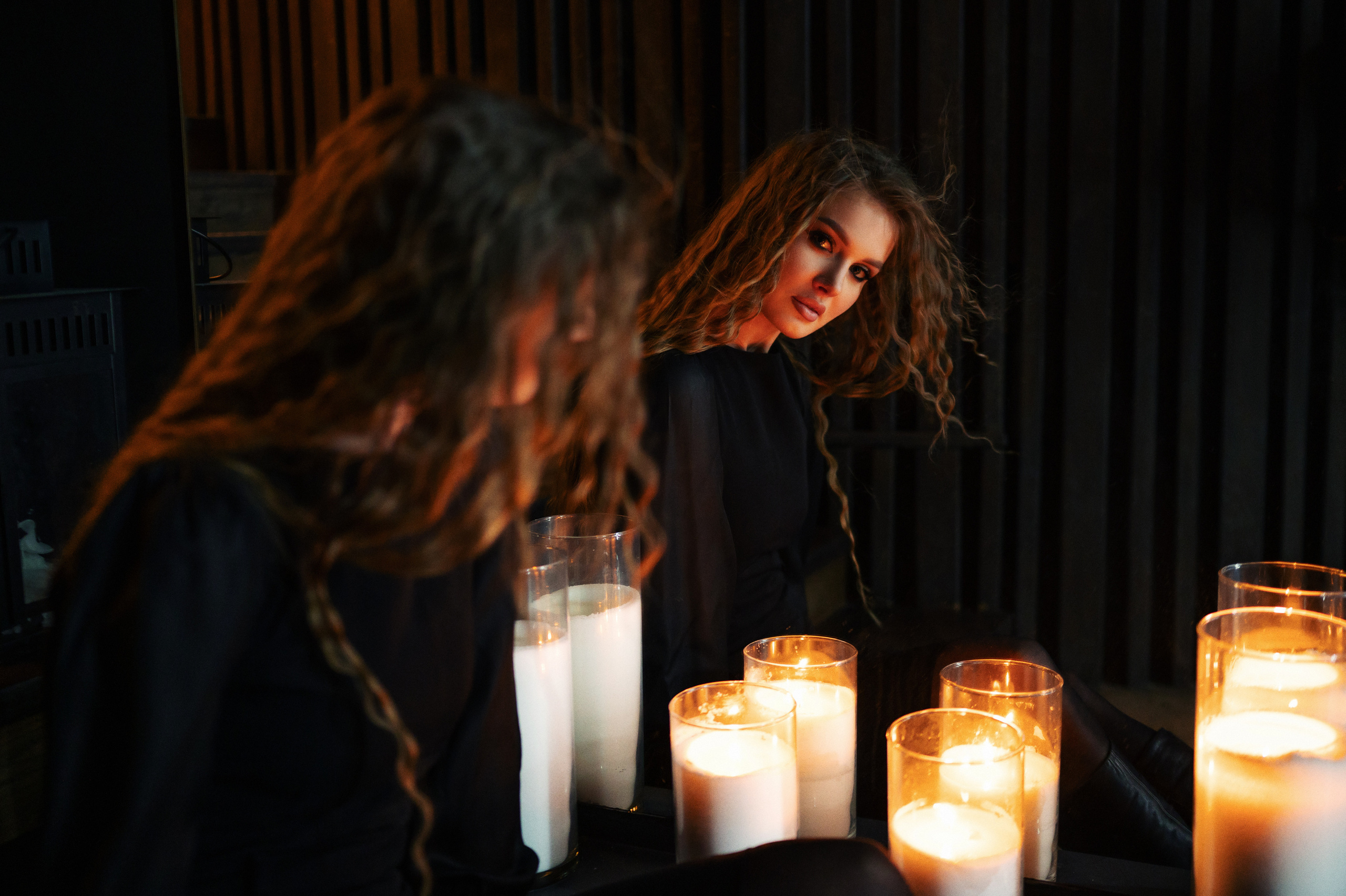 Фотосессия в интерьере красивого ресторана. Весільний і портретний фотограф в Києві Євген Ковачов