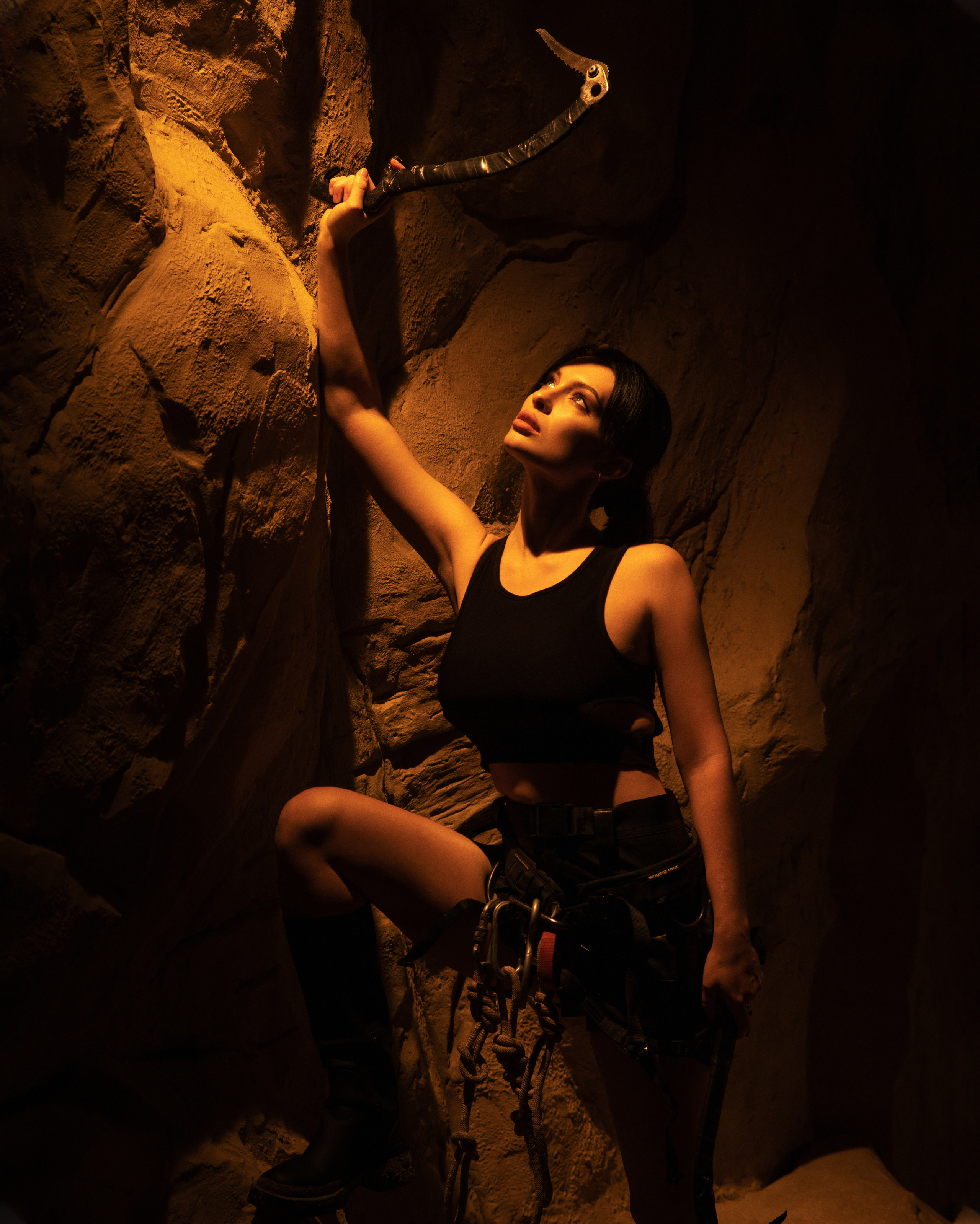 Тематическая фотосессия в стиле Лары Крофт. Весільний і портретний фотограф в Києві Євген Ковачов