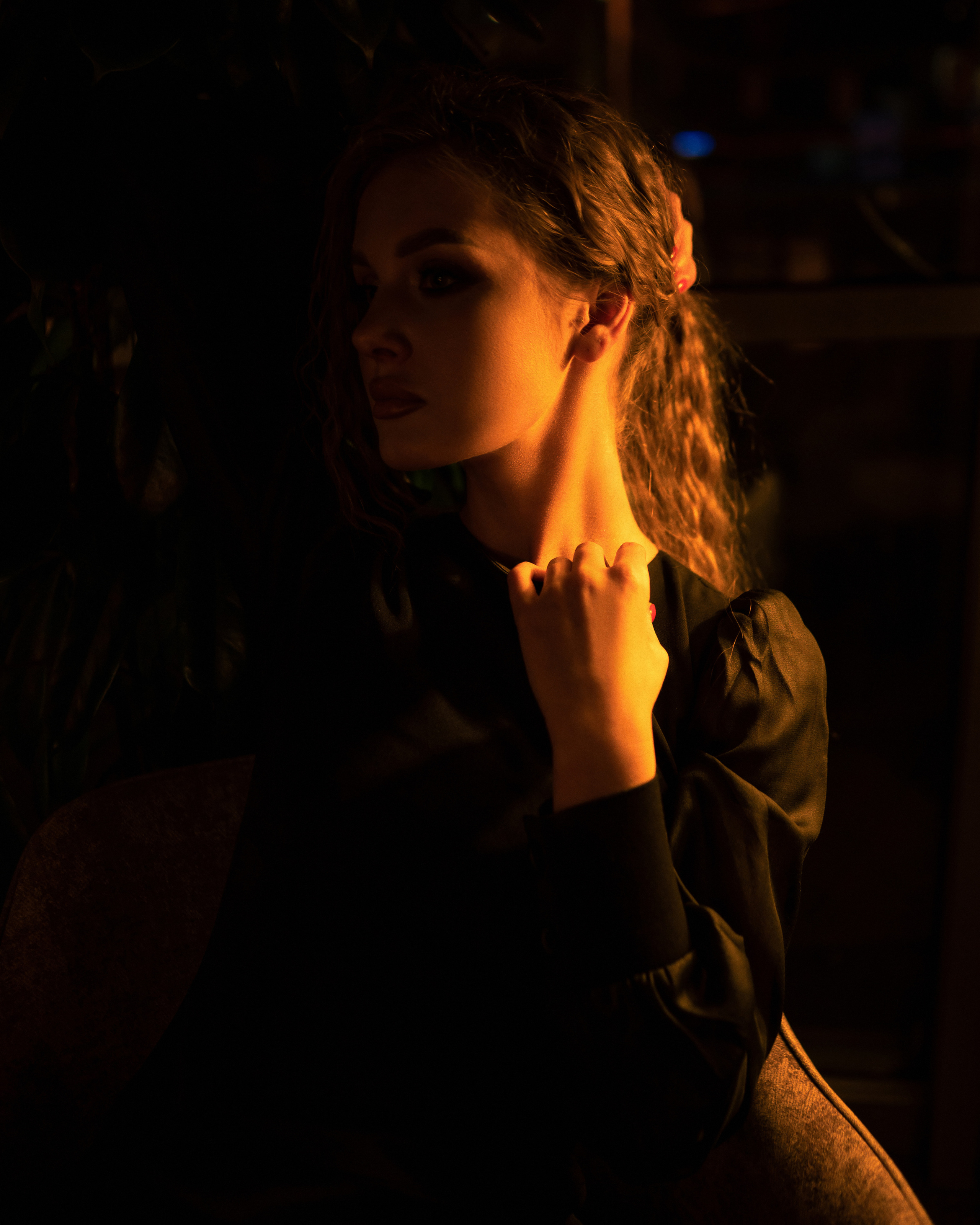 Фотосессия в интерьере красивого ресторана. Весільний і портретний фотограф в Києві Євген Ковачов