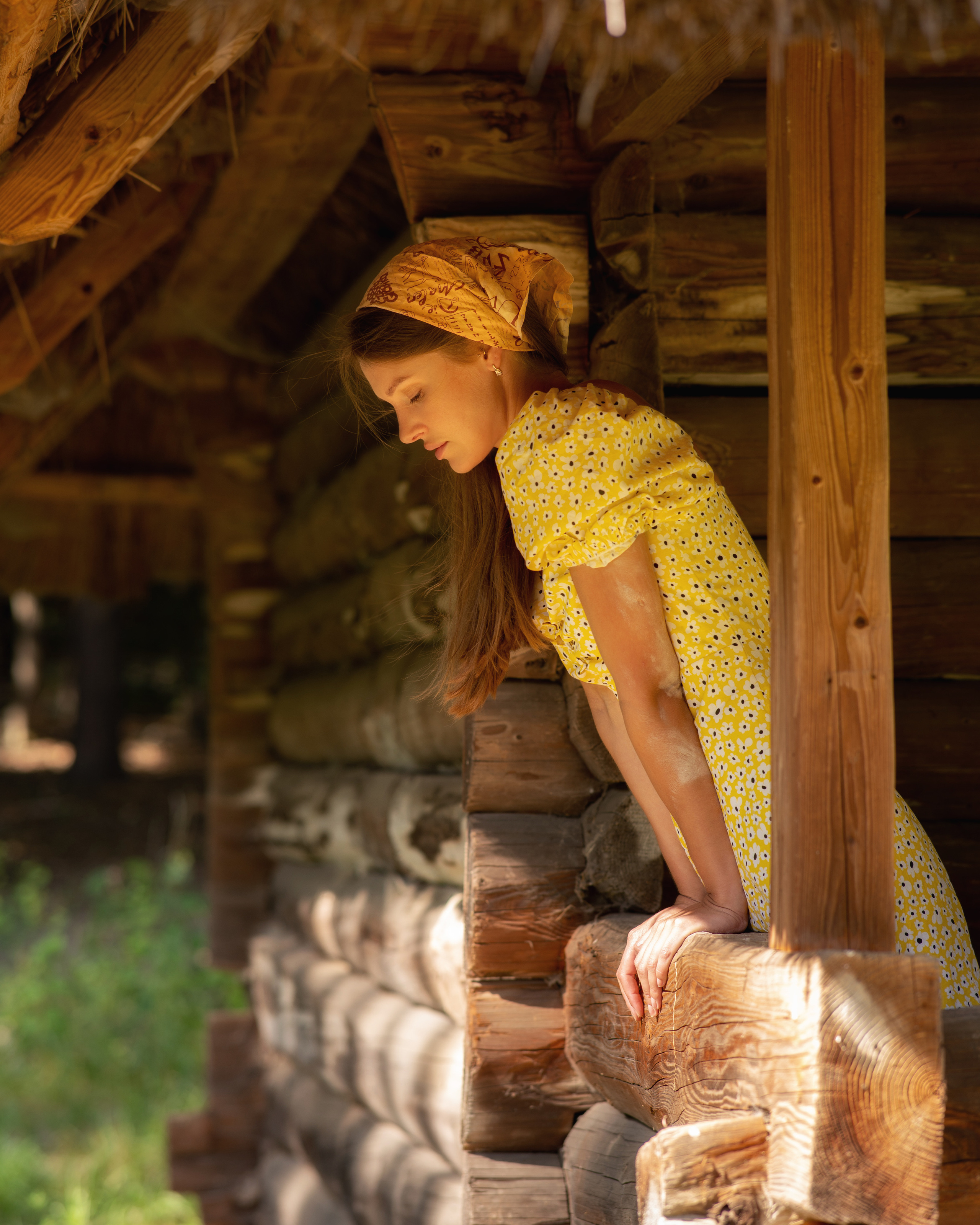 Фотосессия на территории музея народной архитектуры и быта Пирогово. Весільний і портретний фотограф в Києві Євген Ковачов