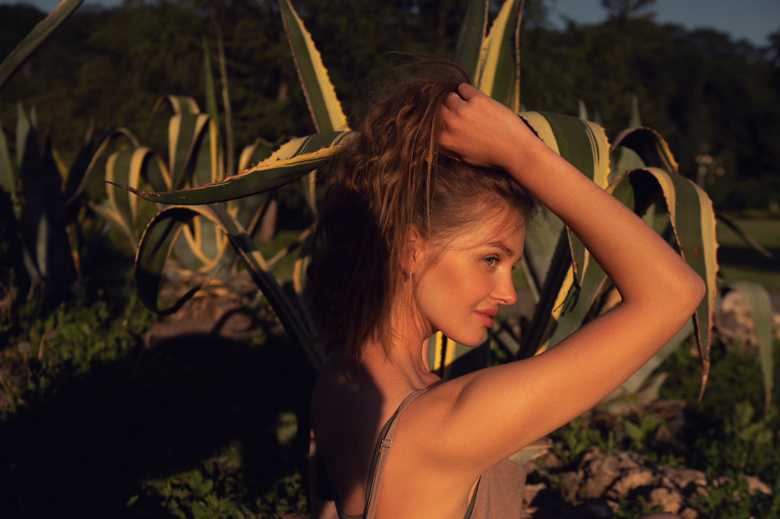 Портретная фотосессия в Киеве на закате в парке. Весільний і портретний фотограф в Києві Євген Ковачов