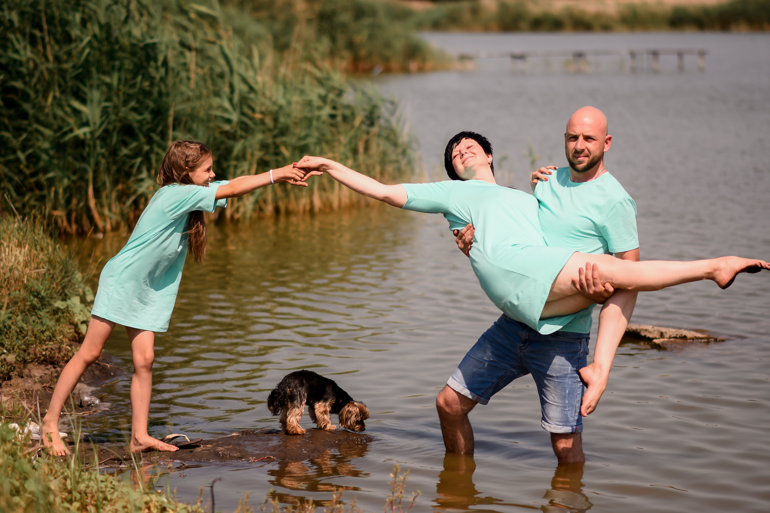 Летняя фотосессия прекрасной семьи. Детский и семейный фотограф Алёна Васильева