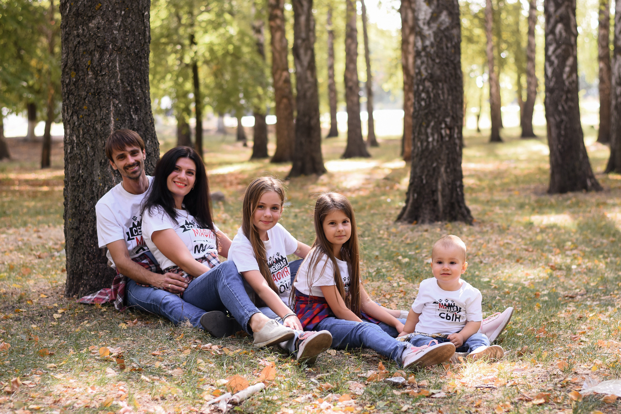 Весёлая семейная мафия. Детский и семейный фотограф Алёна Васильева
