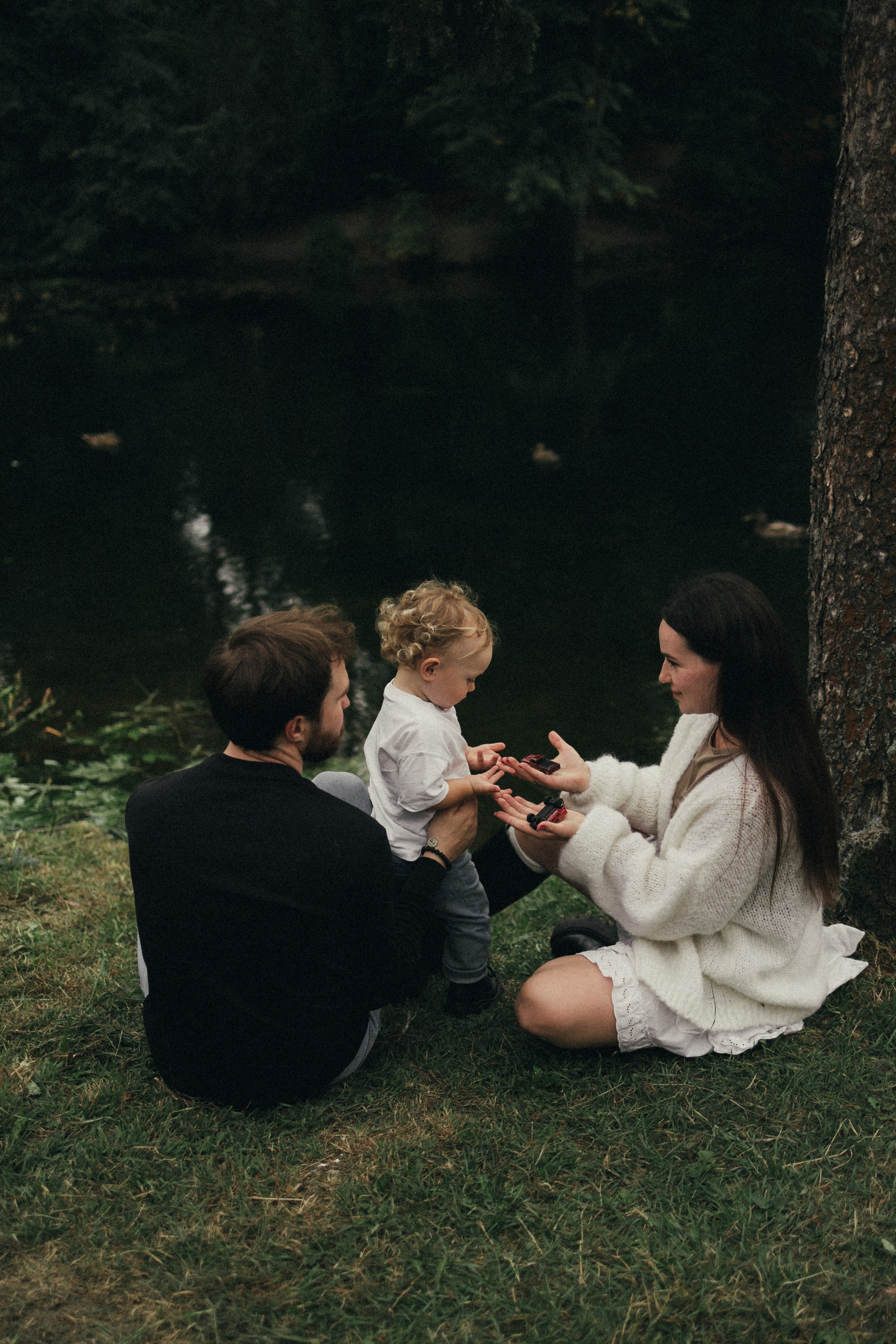 Семейная фотосессия на природе. Фотограф Познань