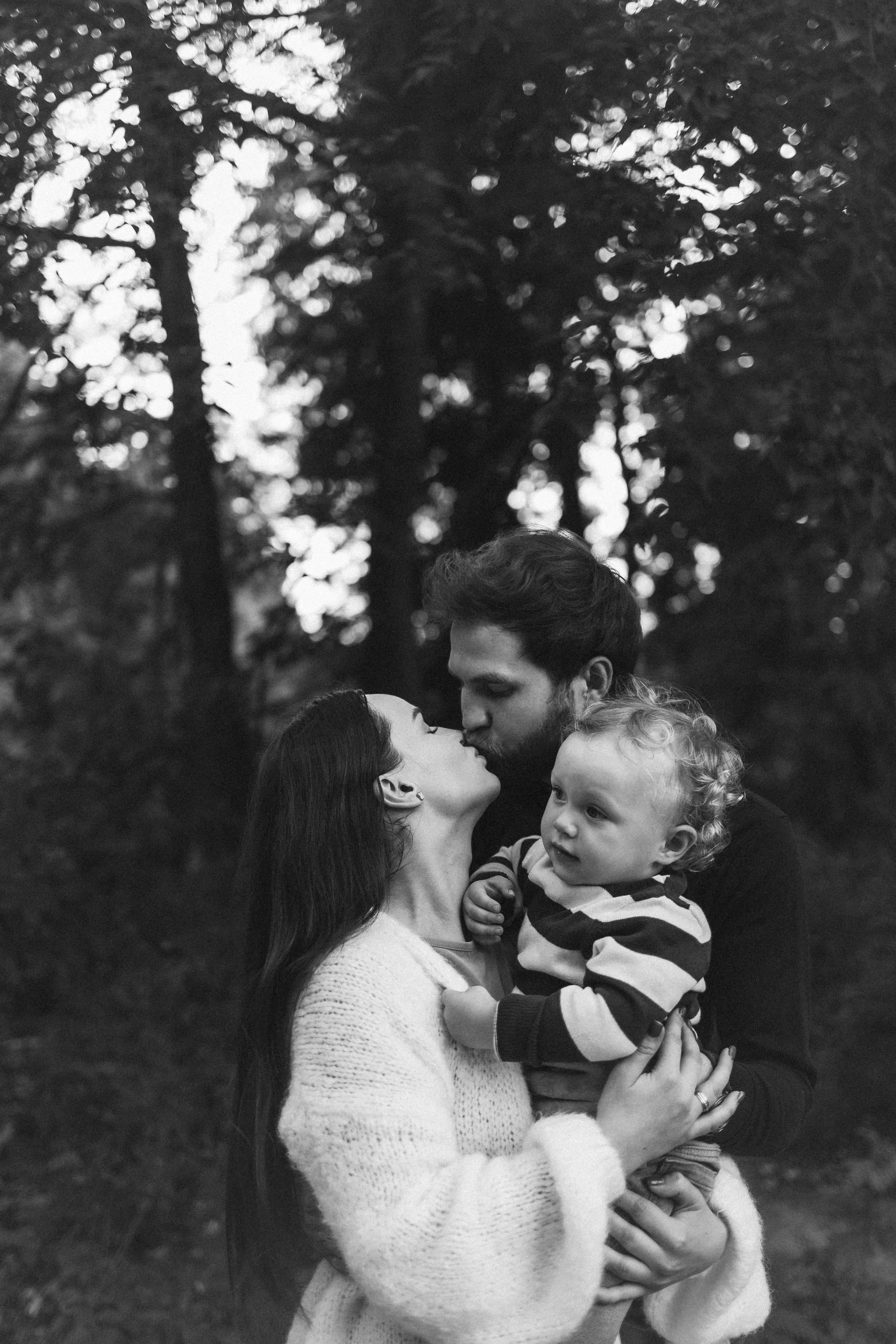 Семейная фотосессия на природе. Фотограф Познань