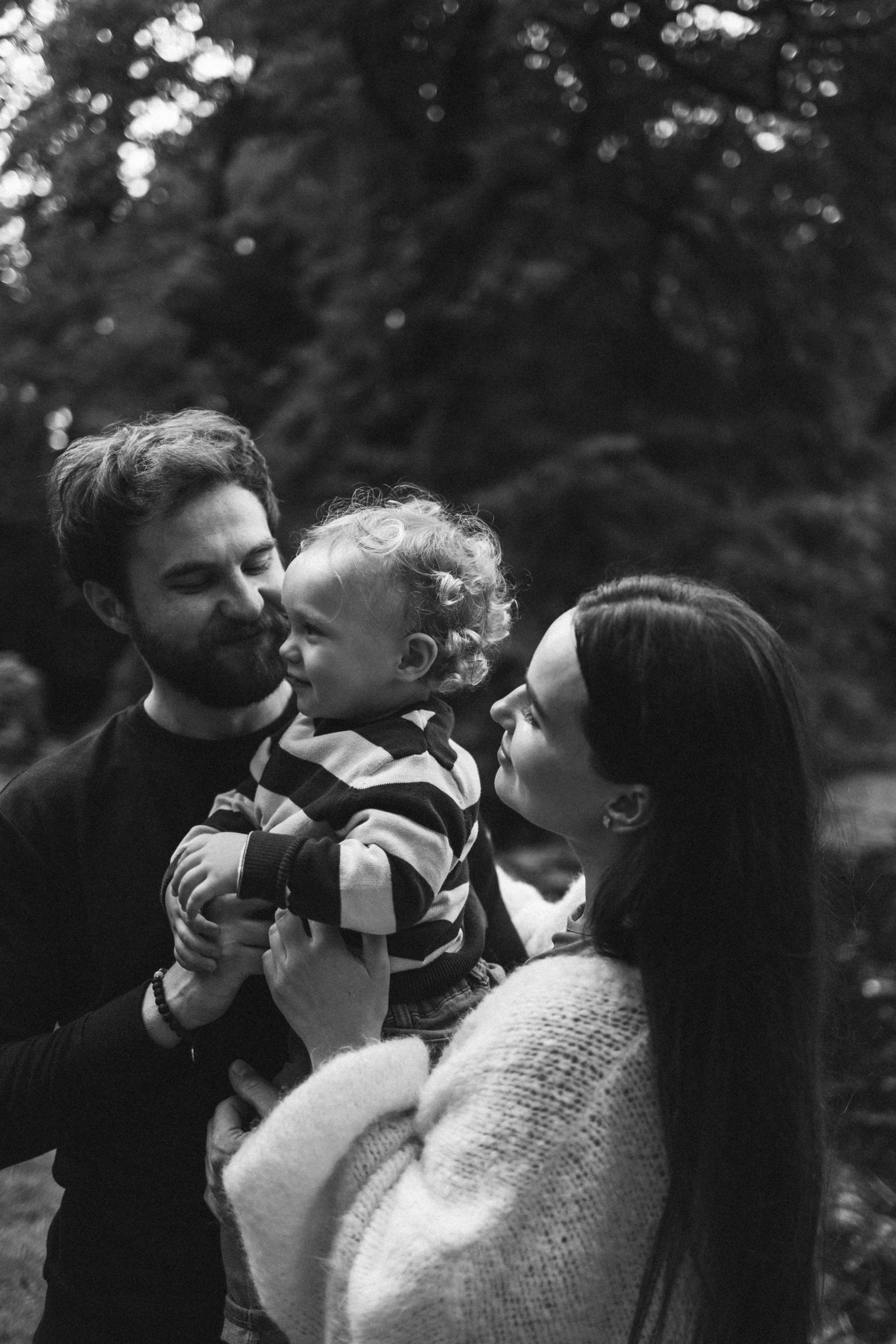 Семейная фотосессия на природе. Фотограф Познань