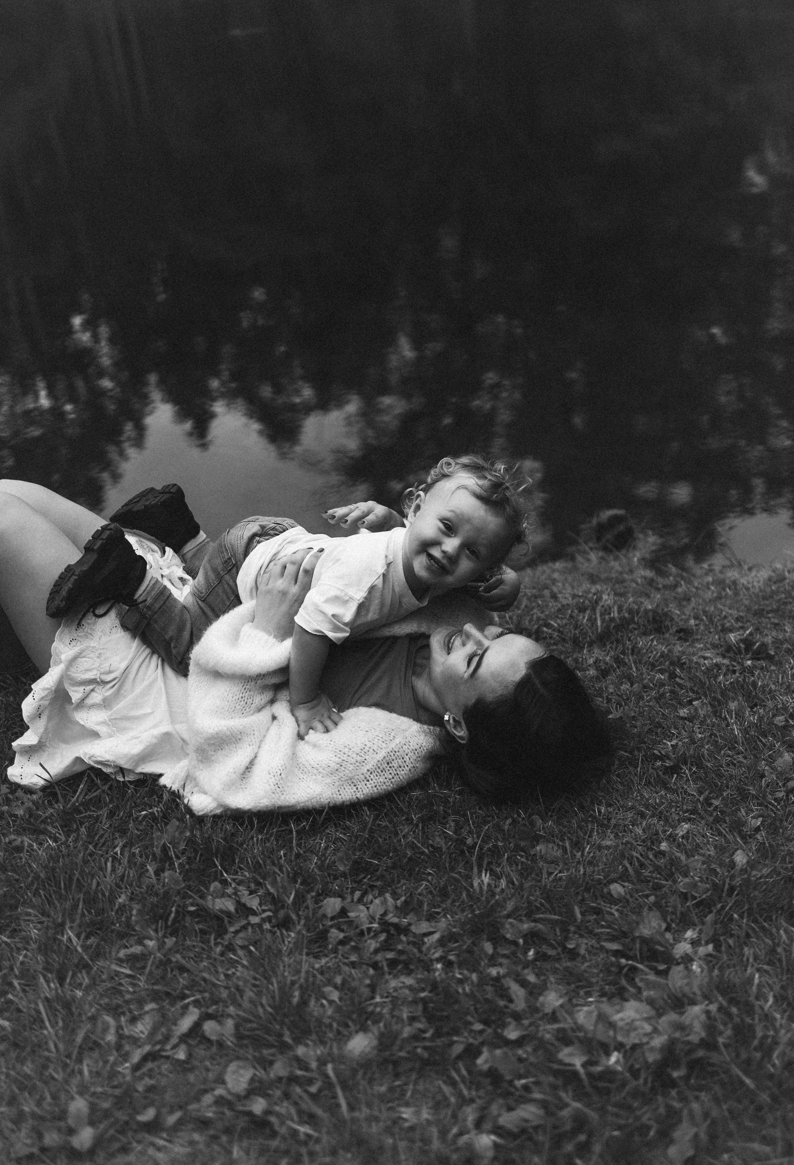 Семейная фотосессия на природе. Фотограф Познань