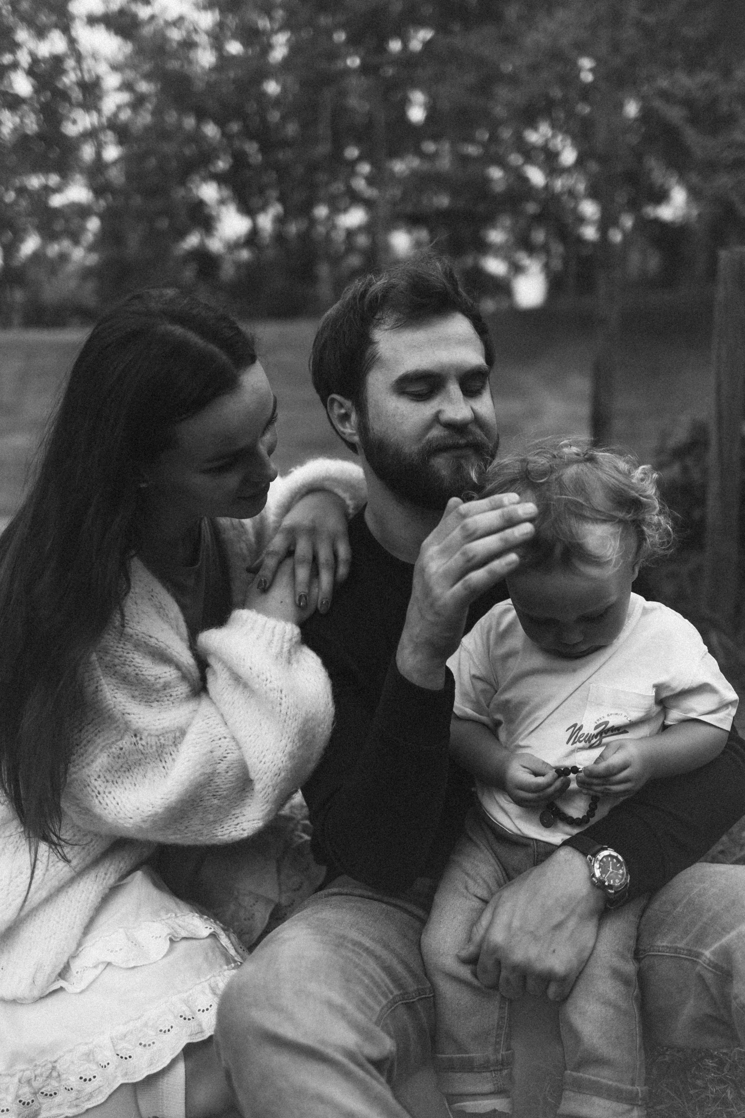 Семейная фотосессия на природе. Фотограф Познань