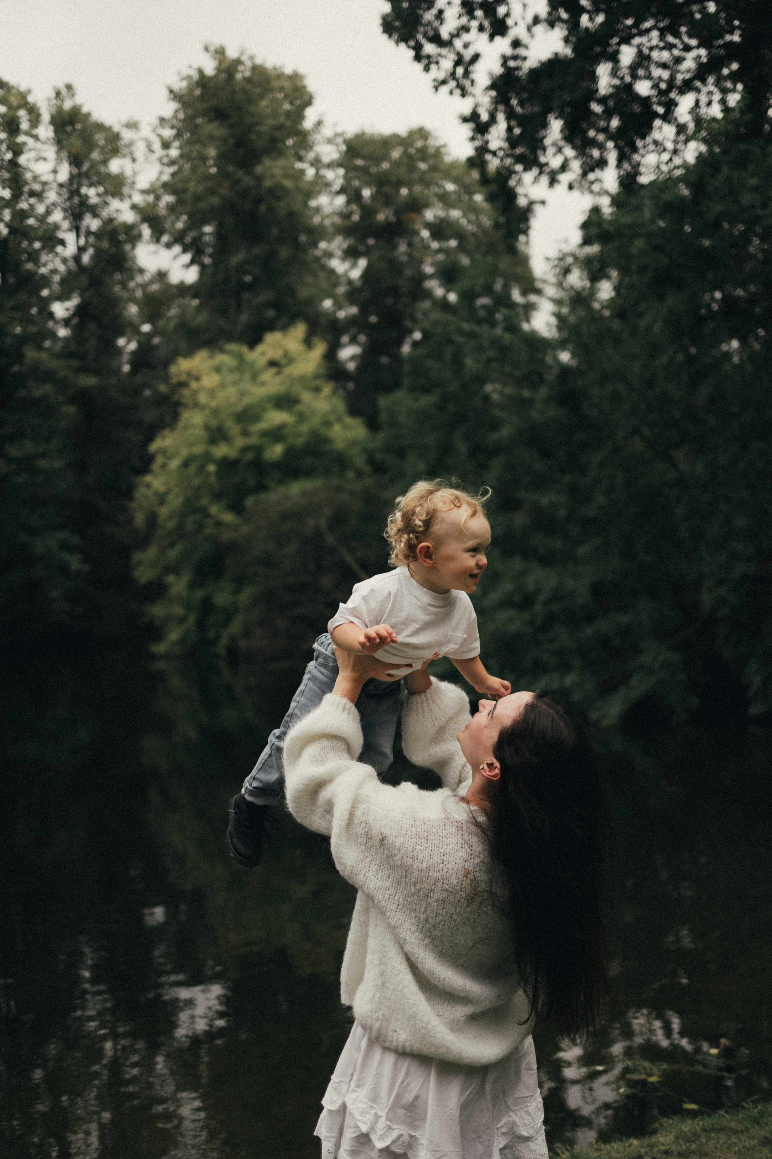 Семейная фотосессия на природе. Фотограф Познань