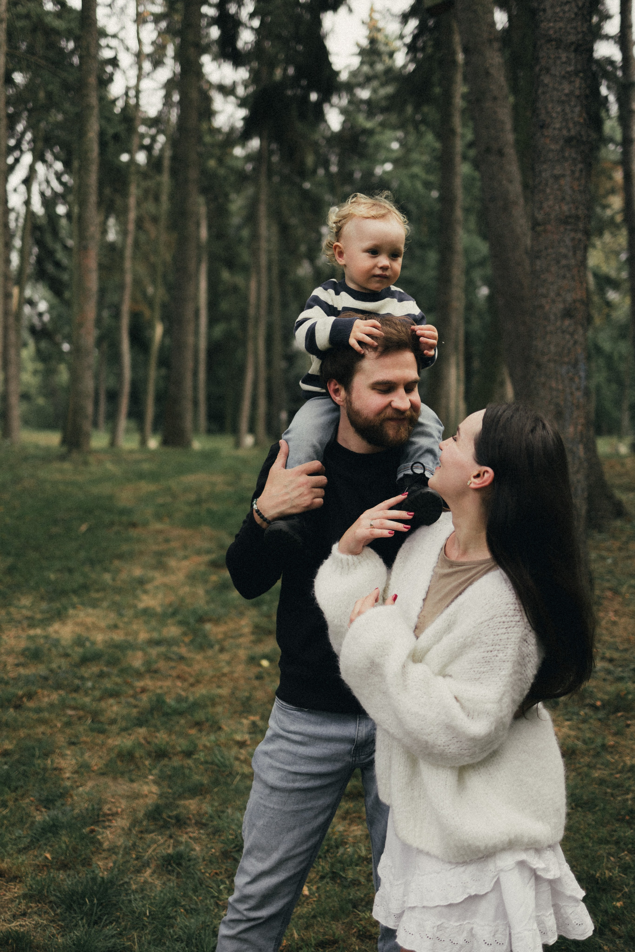 Семейная фотосессия на природе. Фотограф Познань