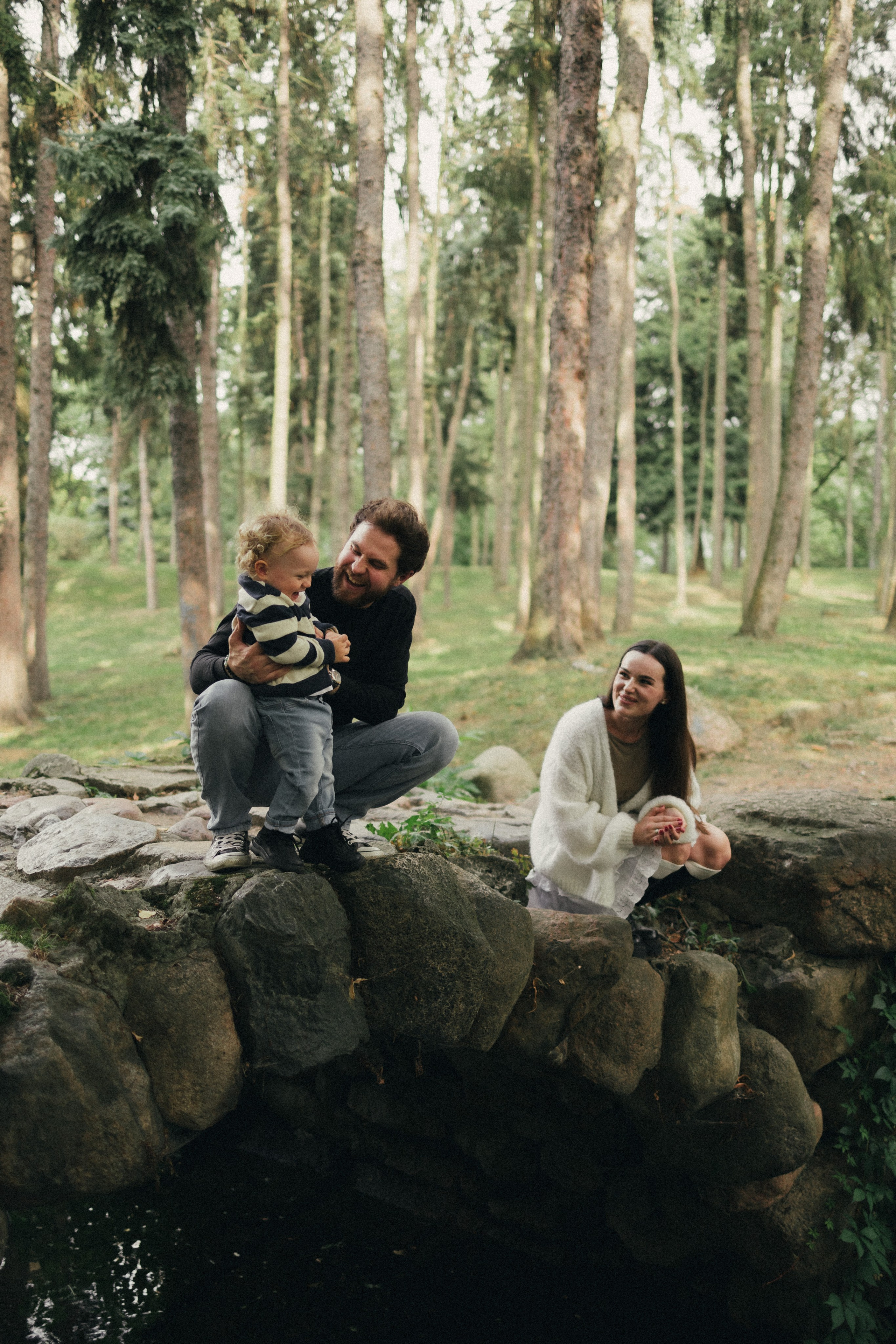 Семейная фотосессия на природе. Фотограф Познань