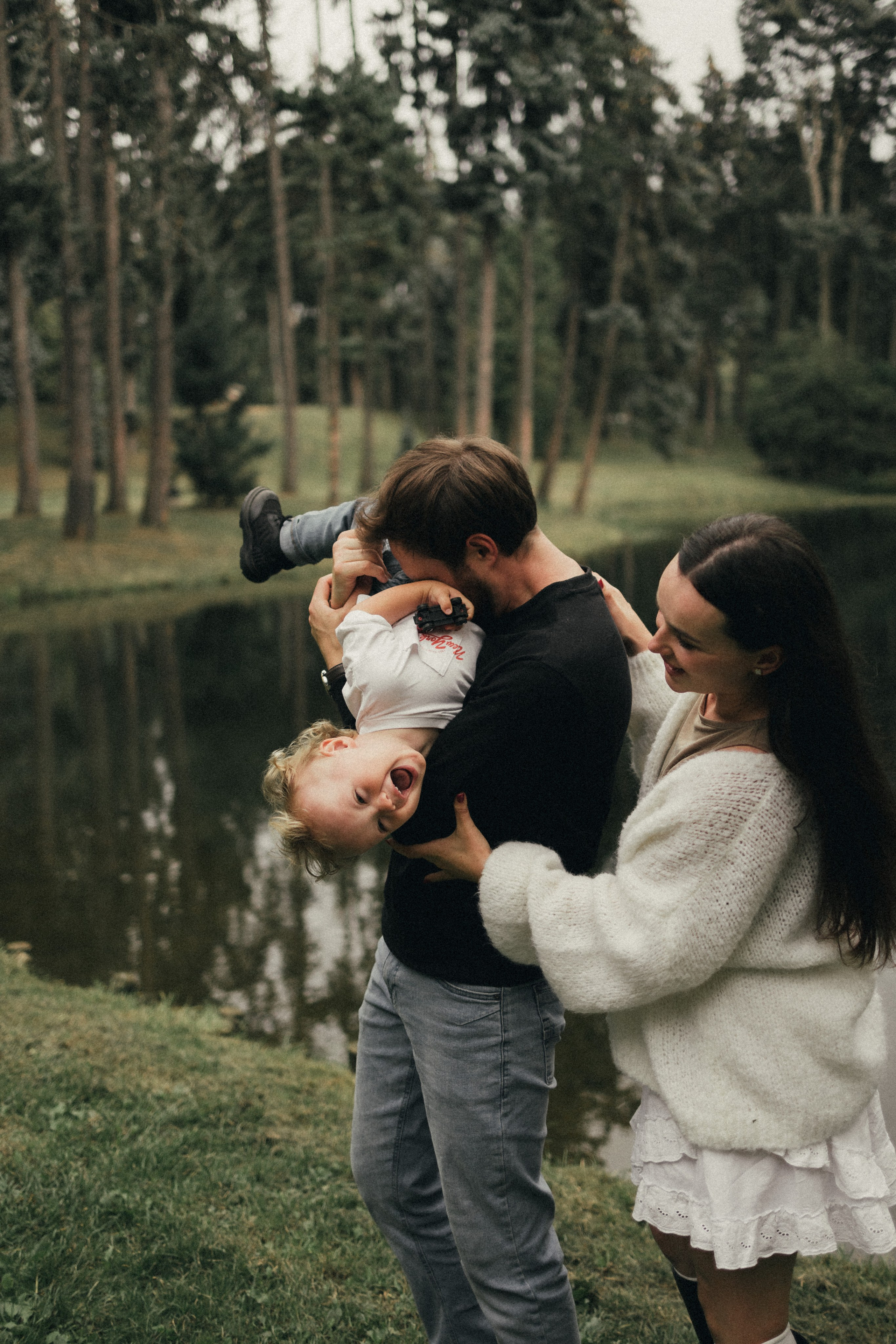 Семейная фотосессия на природе. Фотограф Познань