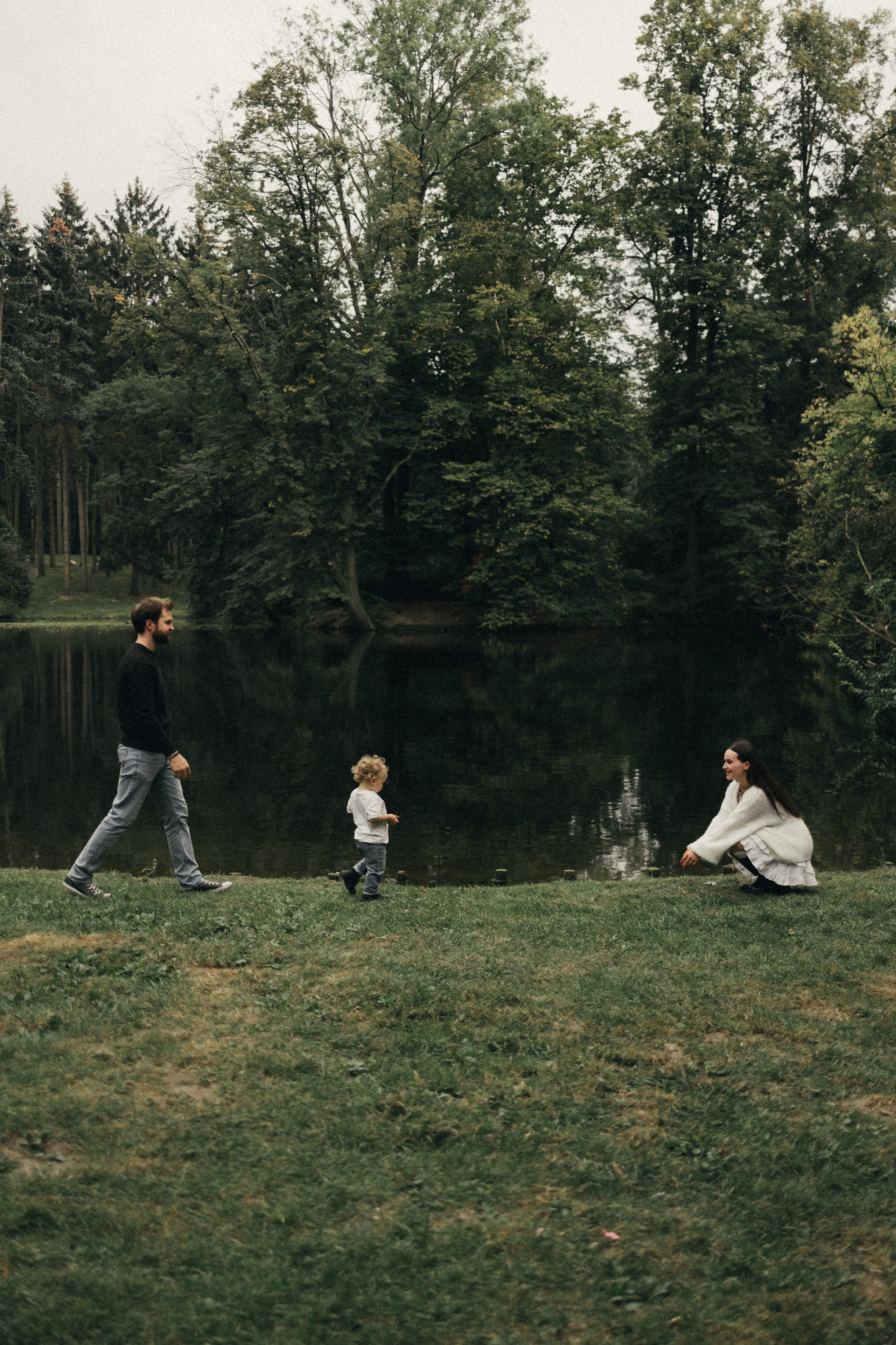 Семейная фотосессия на природе. Фотограф Познань